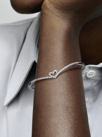 Бангли PANDORA Moments модель 599297C01 Фото