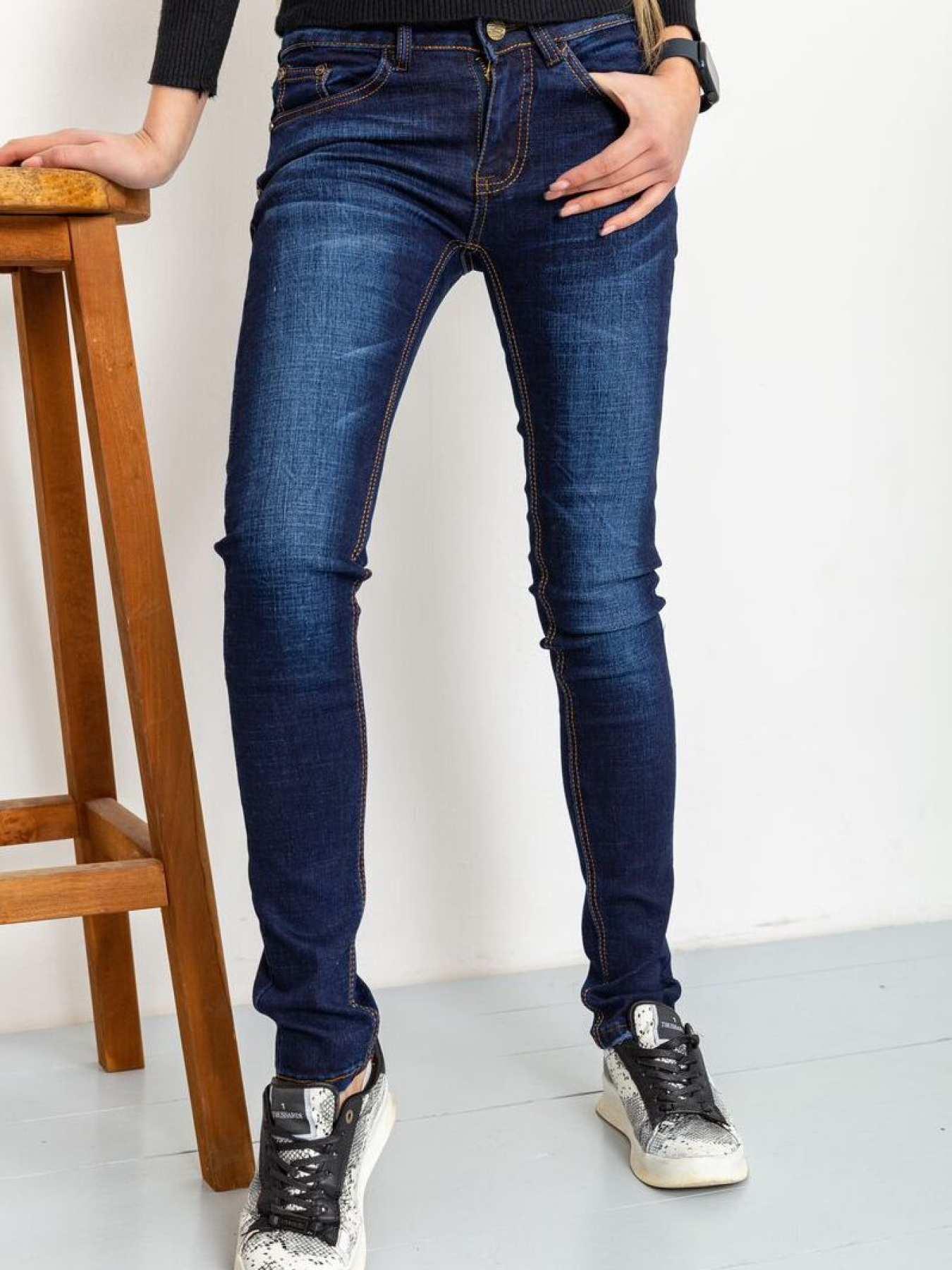 Зауженные джинсы Ager модель У-1121706::000000090 Фото
