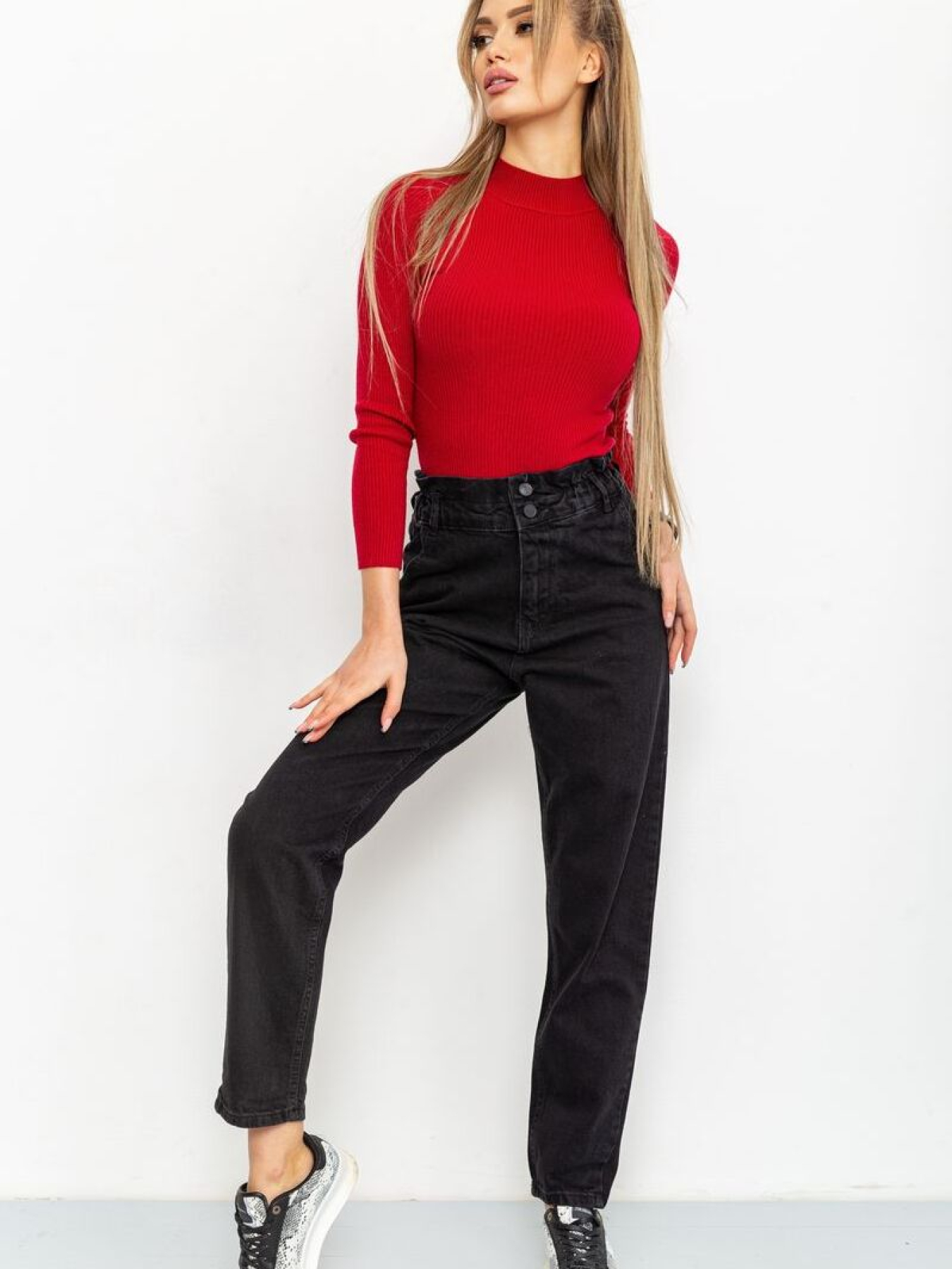 Джинси мом Ager модель У-1121732::000000096 Фото