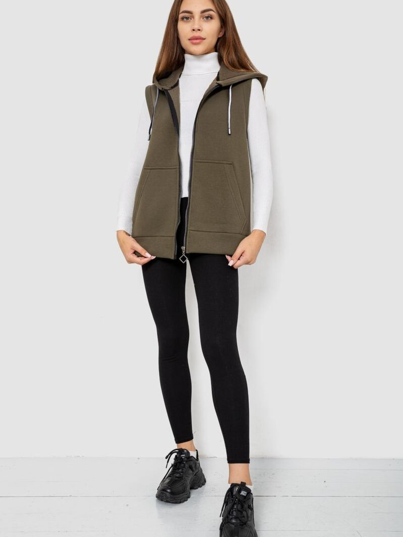 Жилетка женская на флисе 102R341 модель У-1130729::000000227 Фото