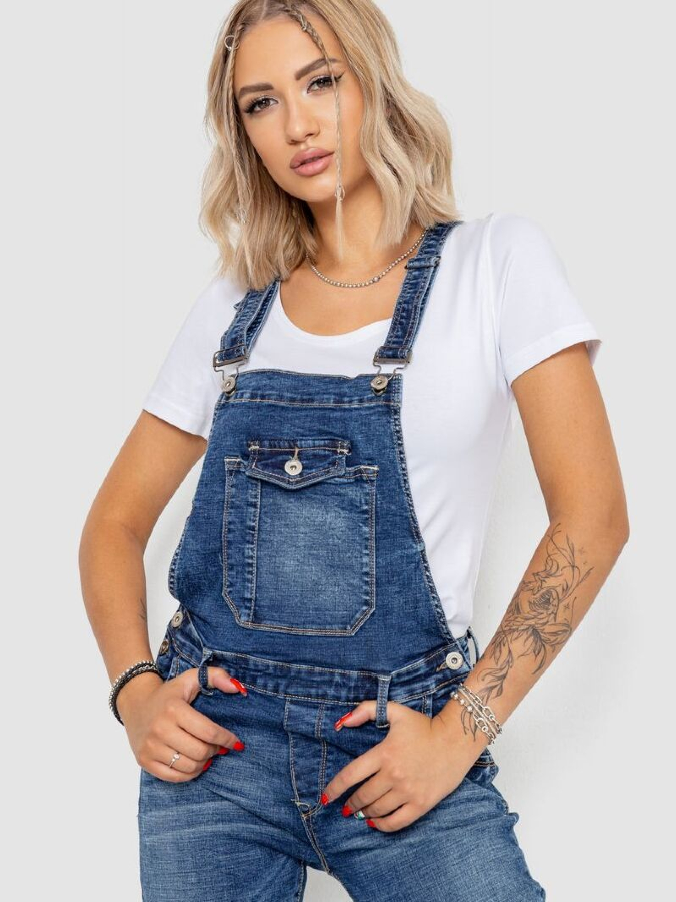 Джинсовый комбинезон Ager модель У-1130243::000000084 Фото