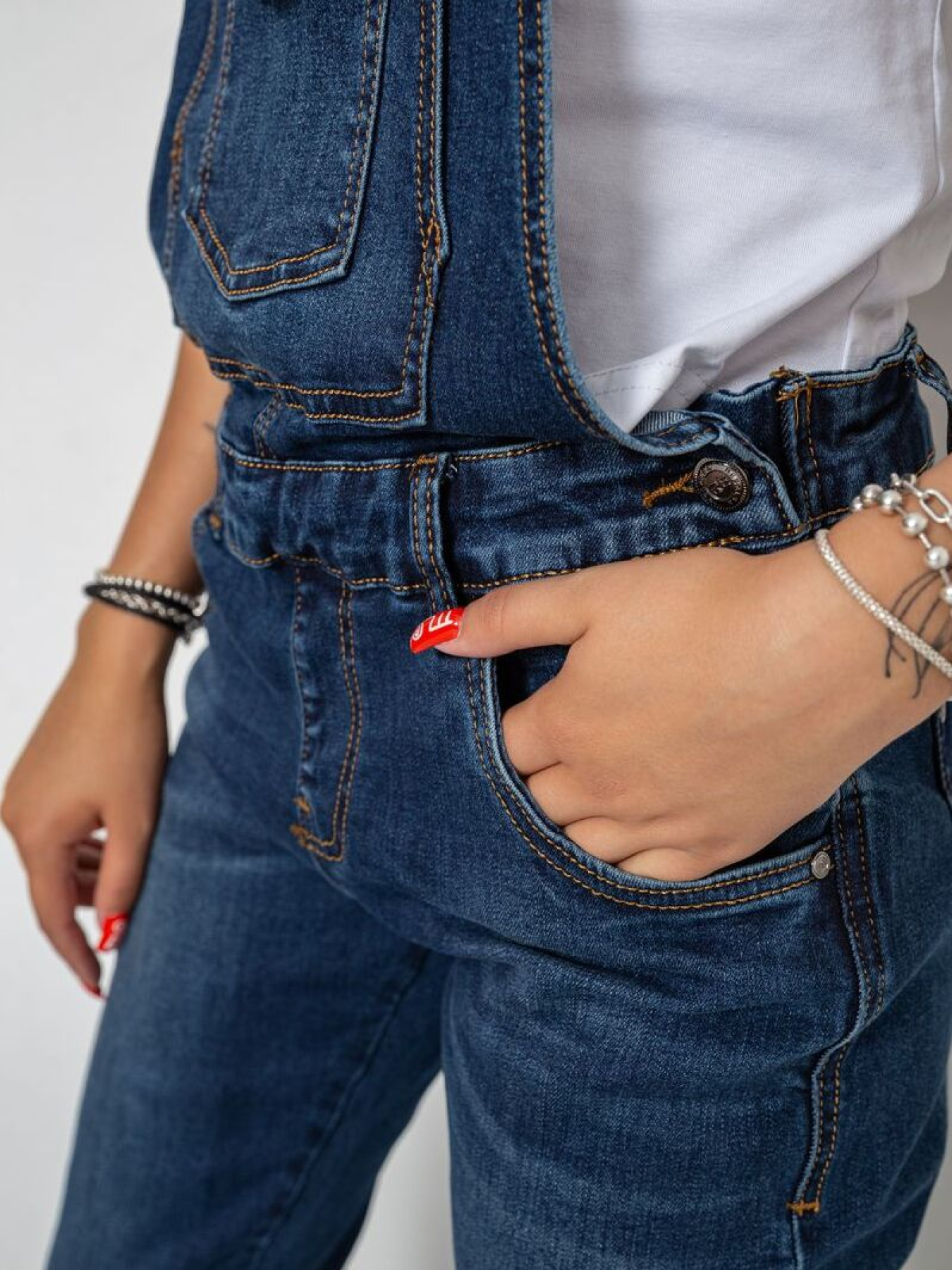 Джинсовий комбінезон Ager модель У-1130183::000000084 Фото