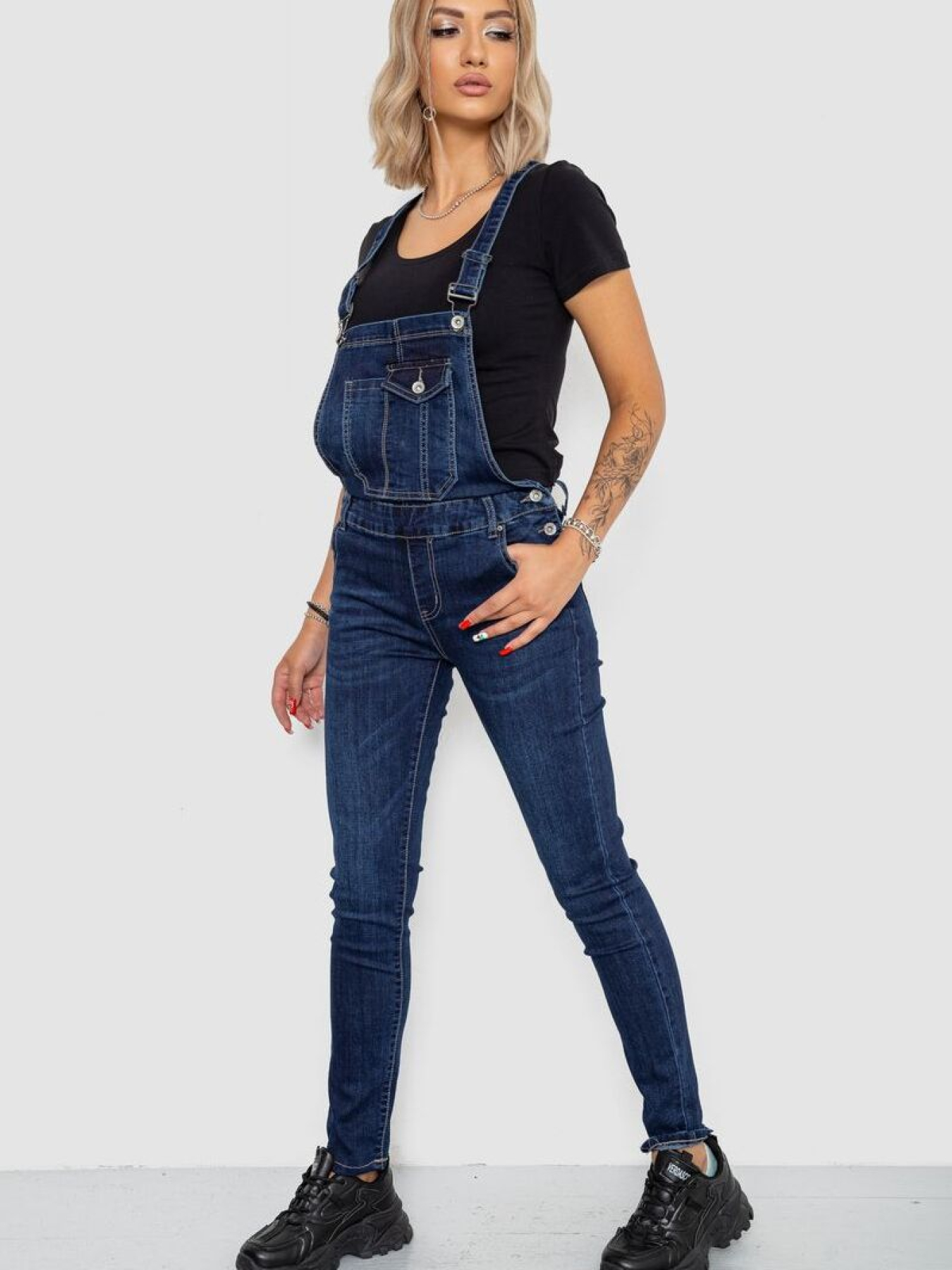 Джинсовый комбинезон Ager модель У-1130213::000000084 Фото