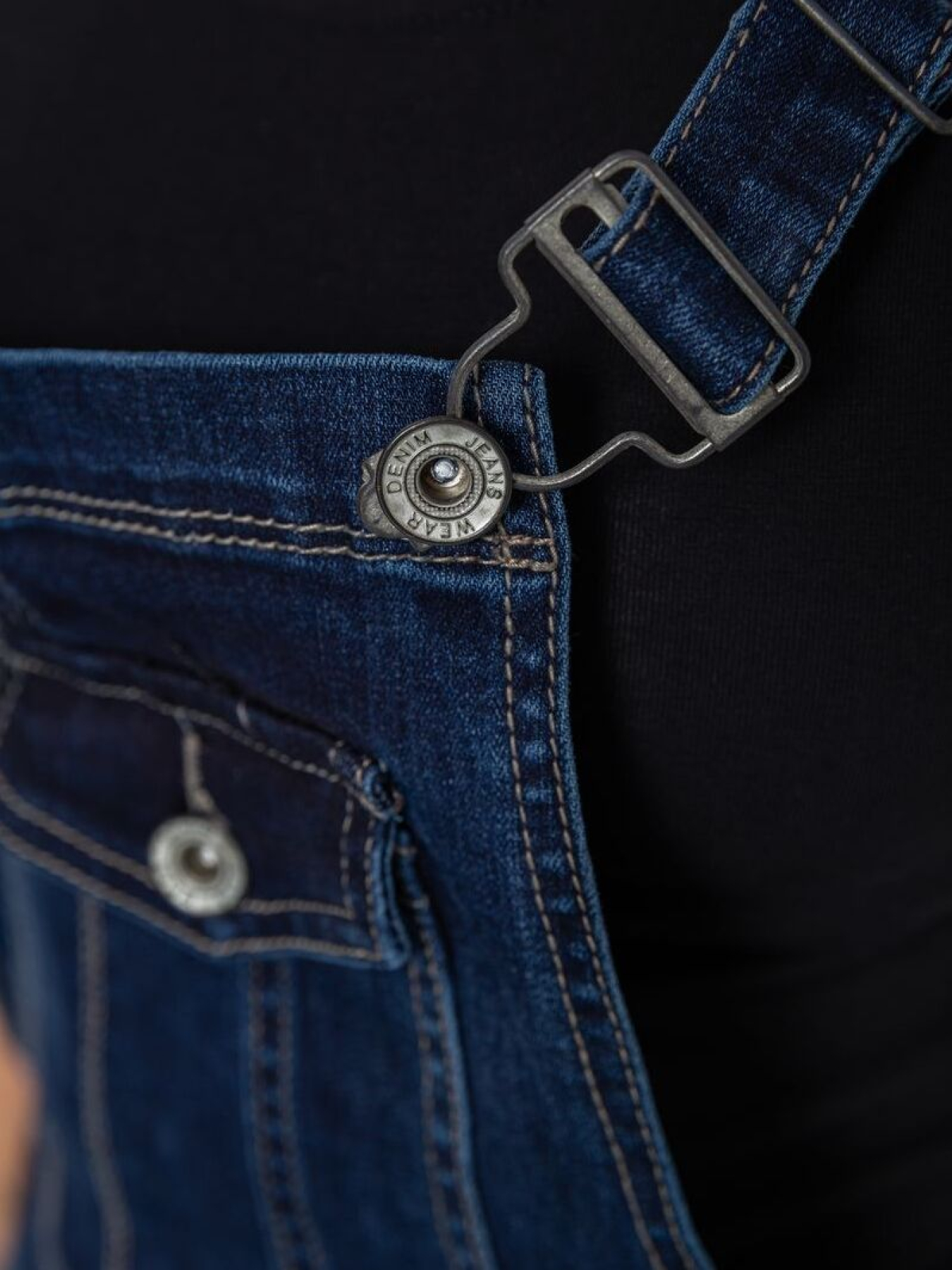 Джинсовый комбинезон Ager модель У-1130213::000000084 Фото