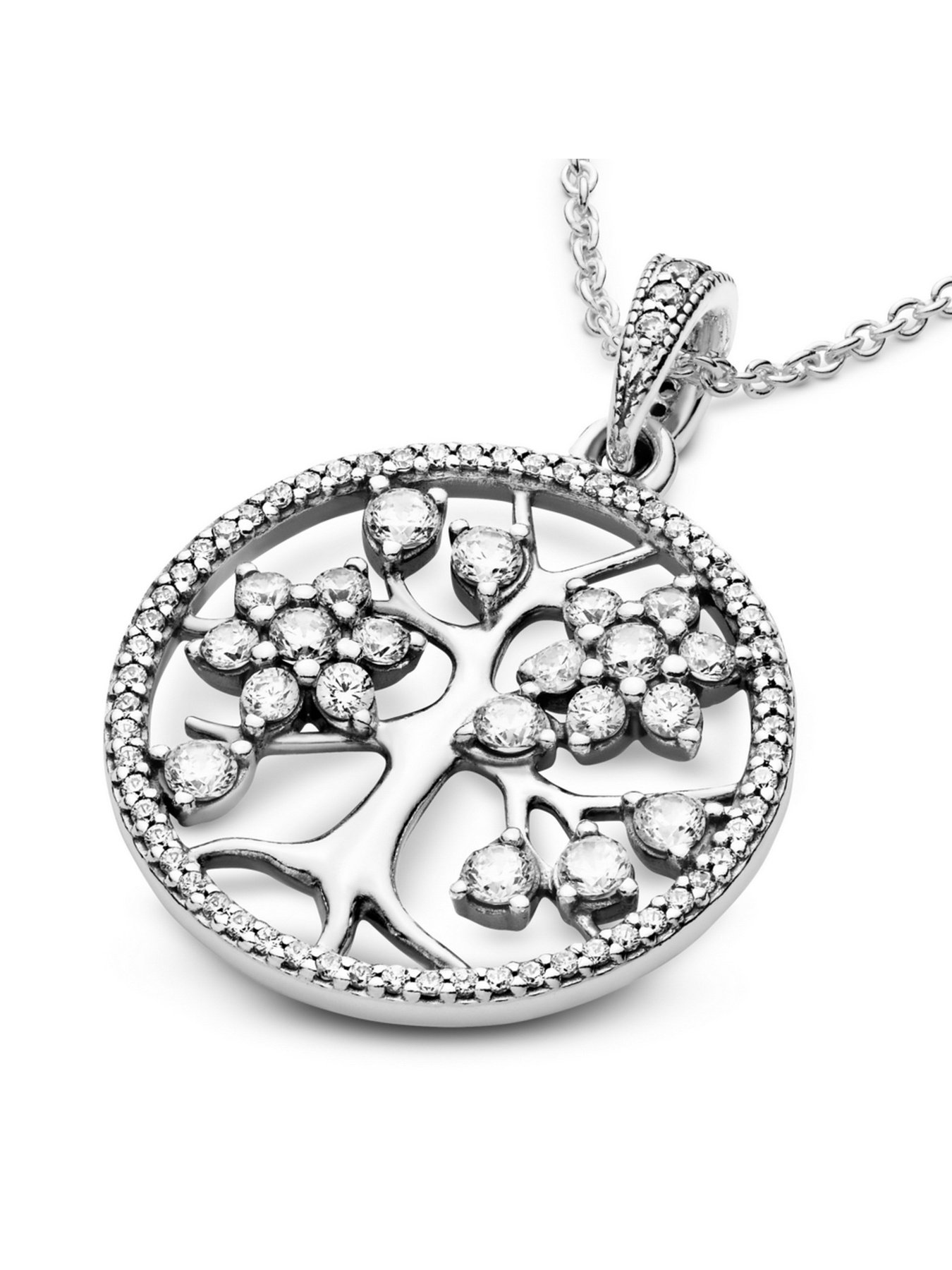 Колье PANDORA Moments модель 390384CZ Фото