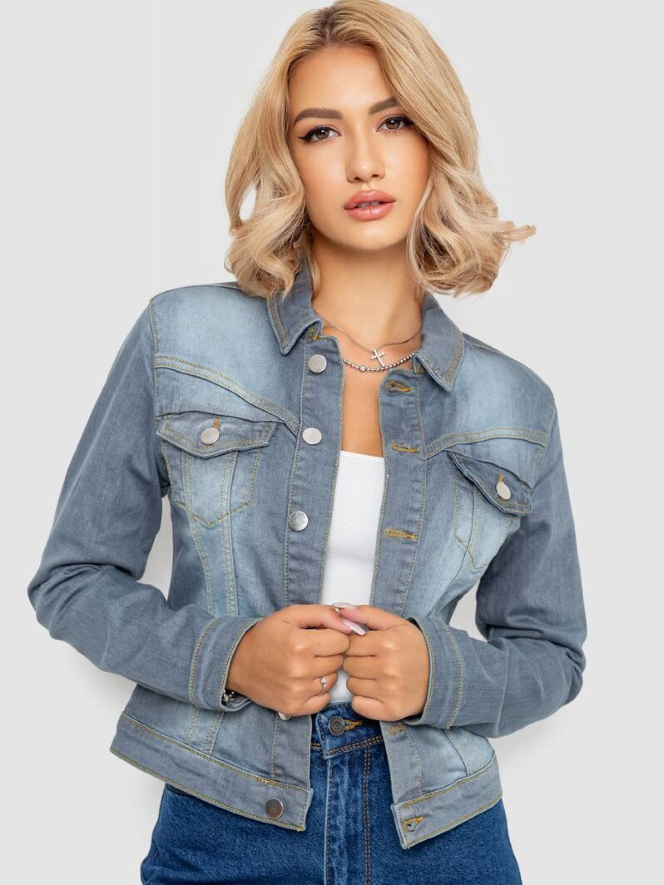 Джинсовая куртка Ager модель У-1130554::000000069 Фото