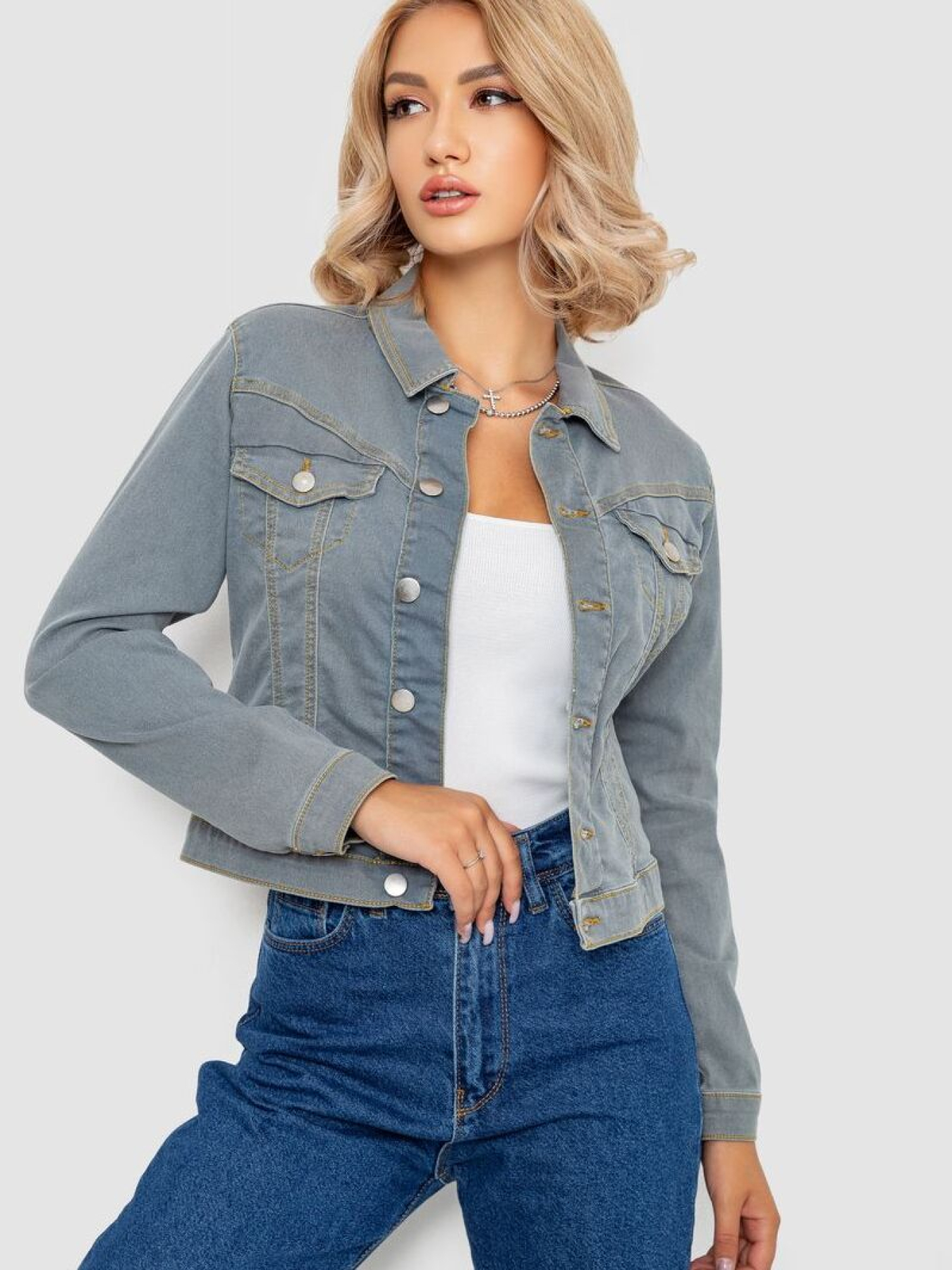 Джинсова куртка Ager модель У-1130553::000000069 Фото