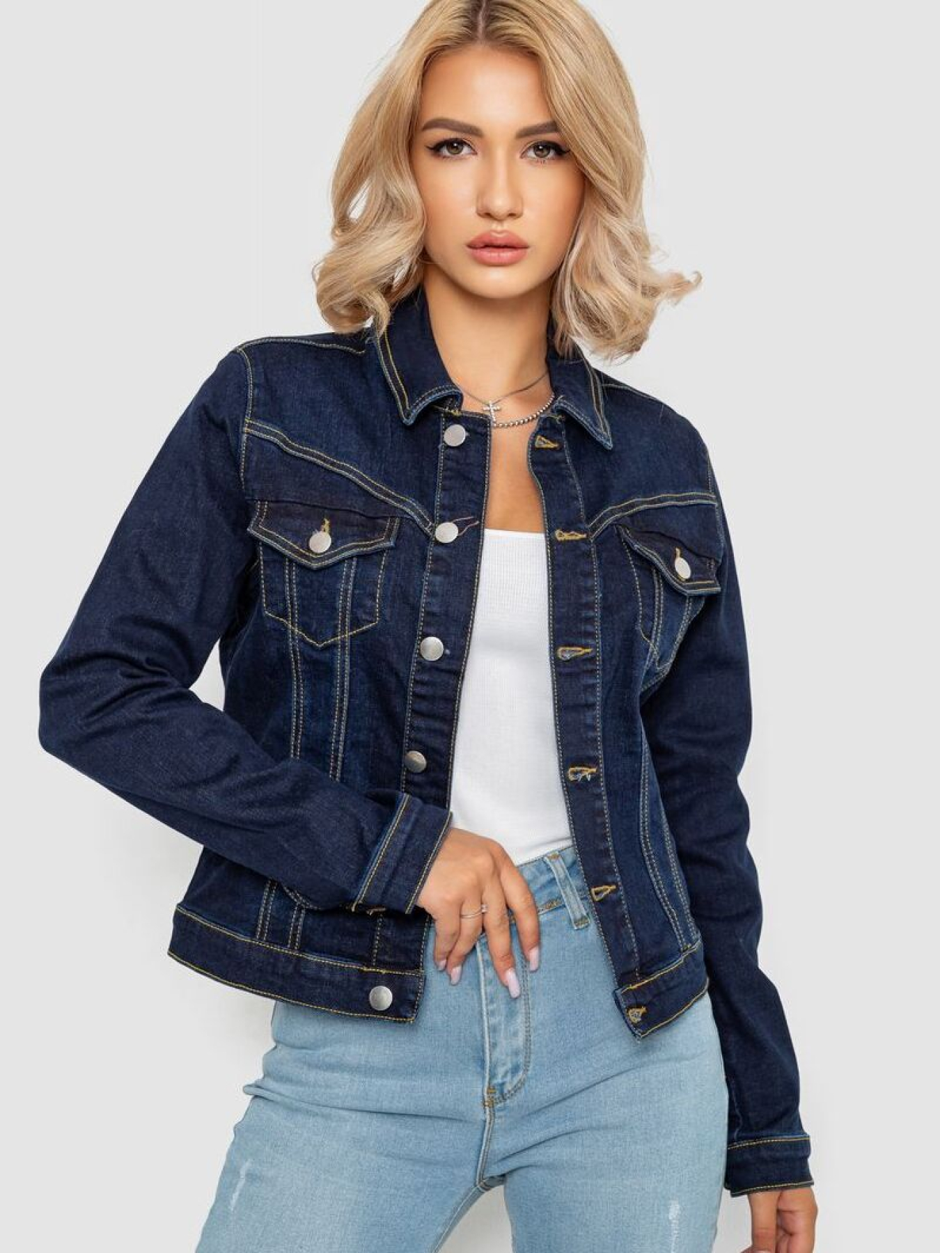 Джинсовая куртка Ager модель У-1130553::000000084 Фото