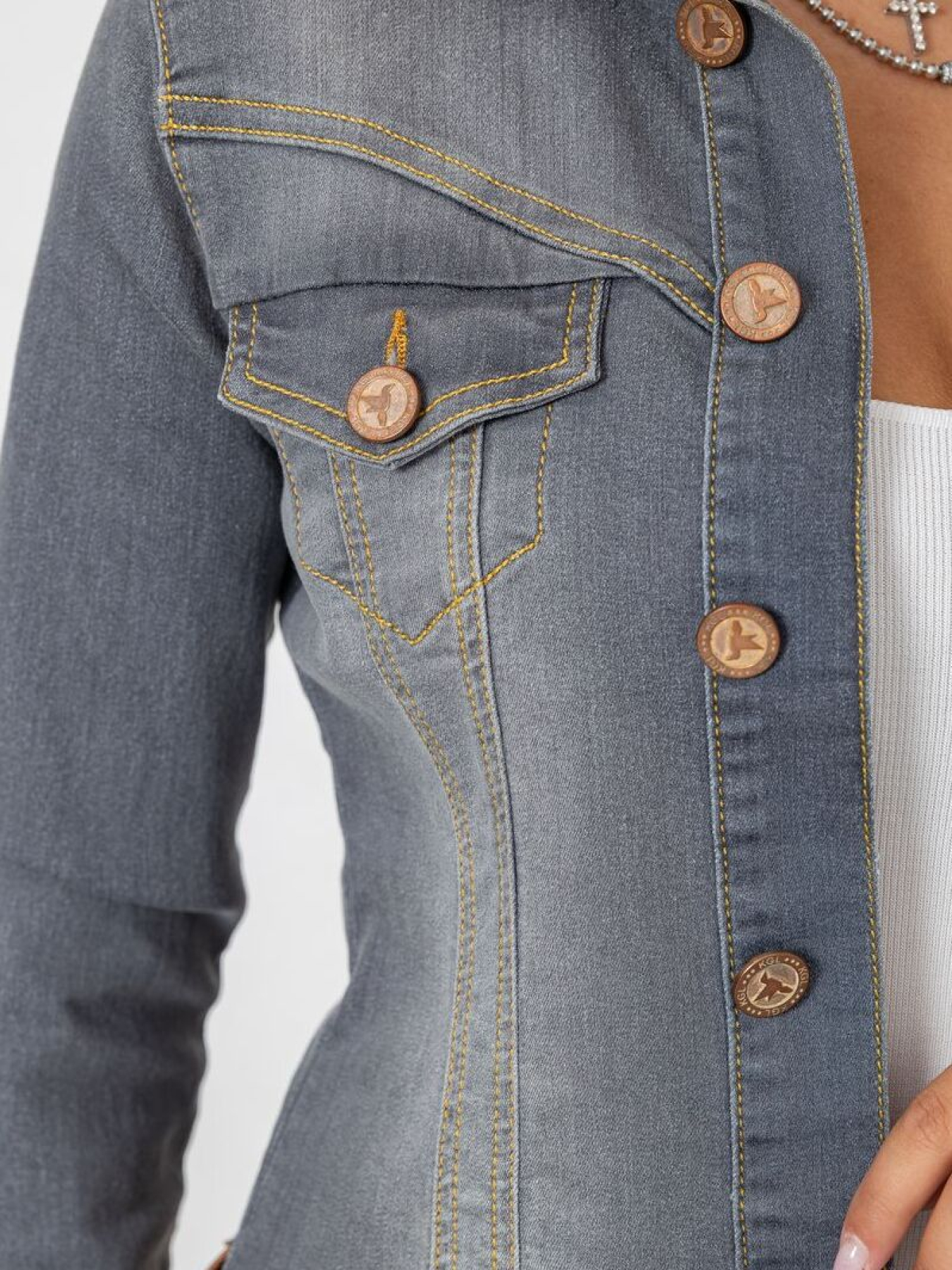 Джинсова куртка Ager модель У-1130551::000000069 Фото