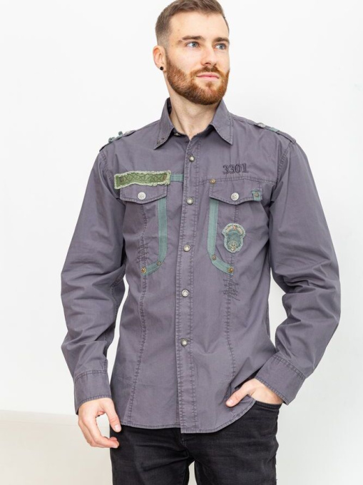 Рубашка повседневная Ager модель У-1121576::000000087 Фото