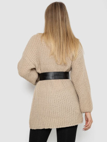 Свитер-туника с поясом 242R050 модель У-1131329::000000023 Фото