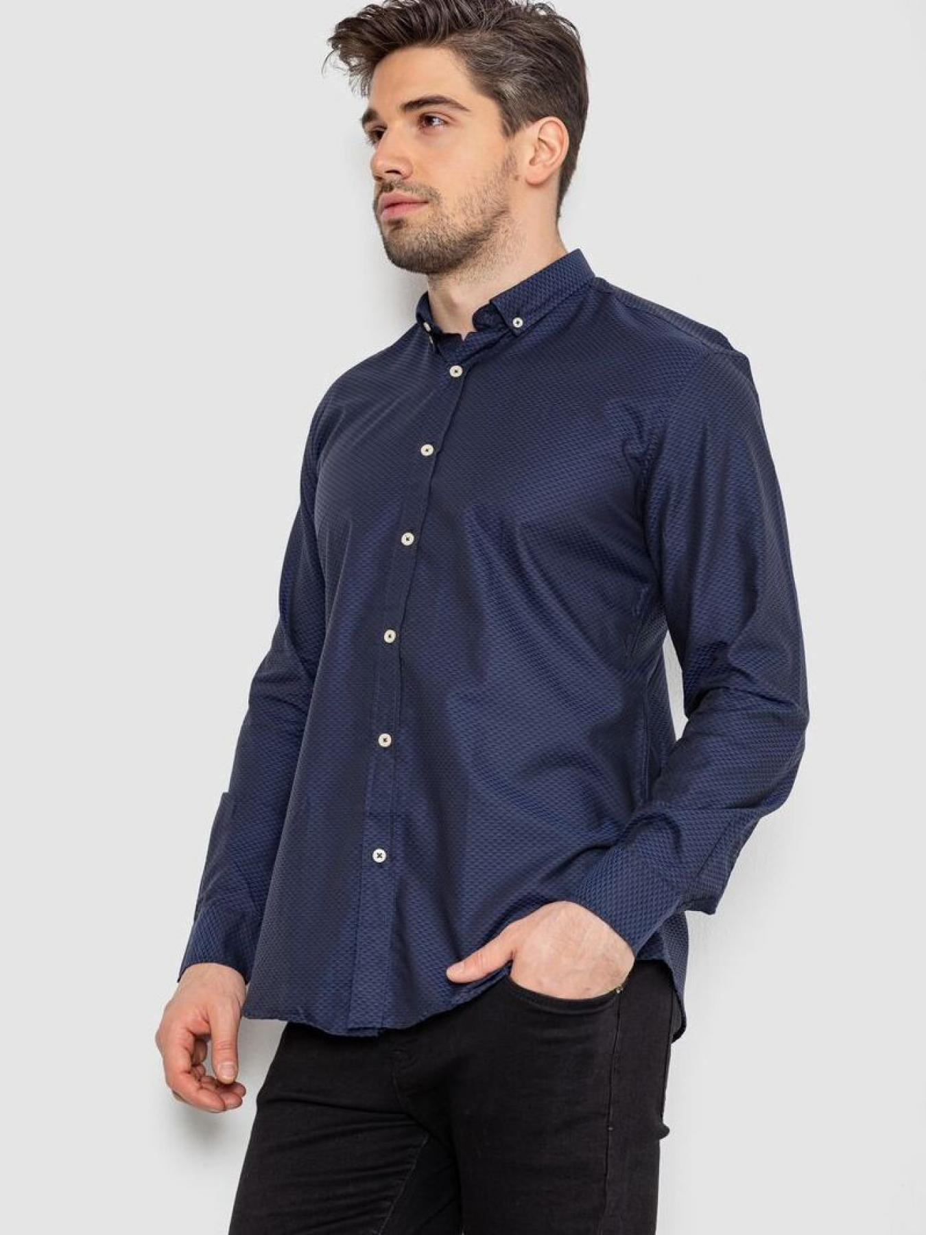 Рубашка повседневная Ager модель У-1131012::000000090 Рубашка повседневная Ager модель У-1131012::000000090 Фото