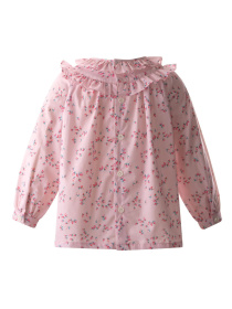 Блуза Rachel Riley Rosebud Frill модель GBL58PKACQ-PNK Фото