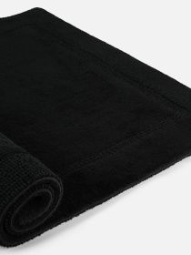 Килимок для ванної "Лиман" чорний MBM HOME модель BM-02 M BLACK Фото