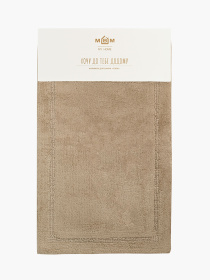 Килимок для ванної "Лиман" холодний бежевий MBM HOME модель BM-02 COOL BEIGE Фото