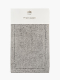 Коврик для ванной "Лиман" серый MBM MY HOME модель BM-02 GRAY Фото
