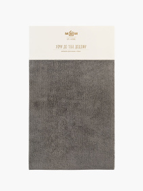 Килимок для ванної "Гавань" темно-сірий MBM HOME модель BM-04 S DARK GRAY Фото