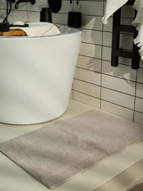 Коврик для ванной "Гавань" серый MBM HOME модель BM-04 S GRAY Фото
