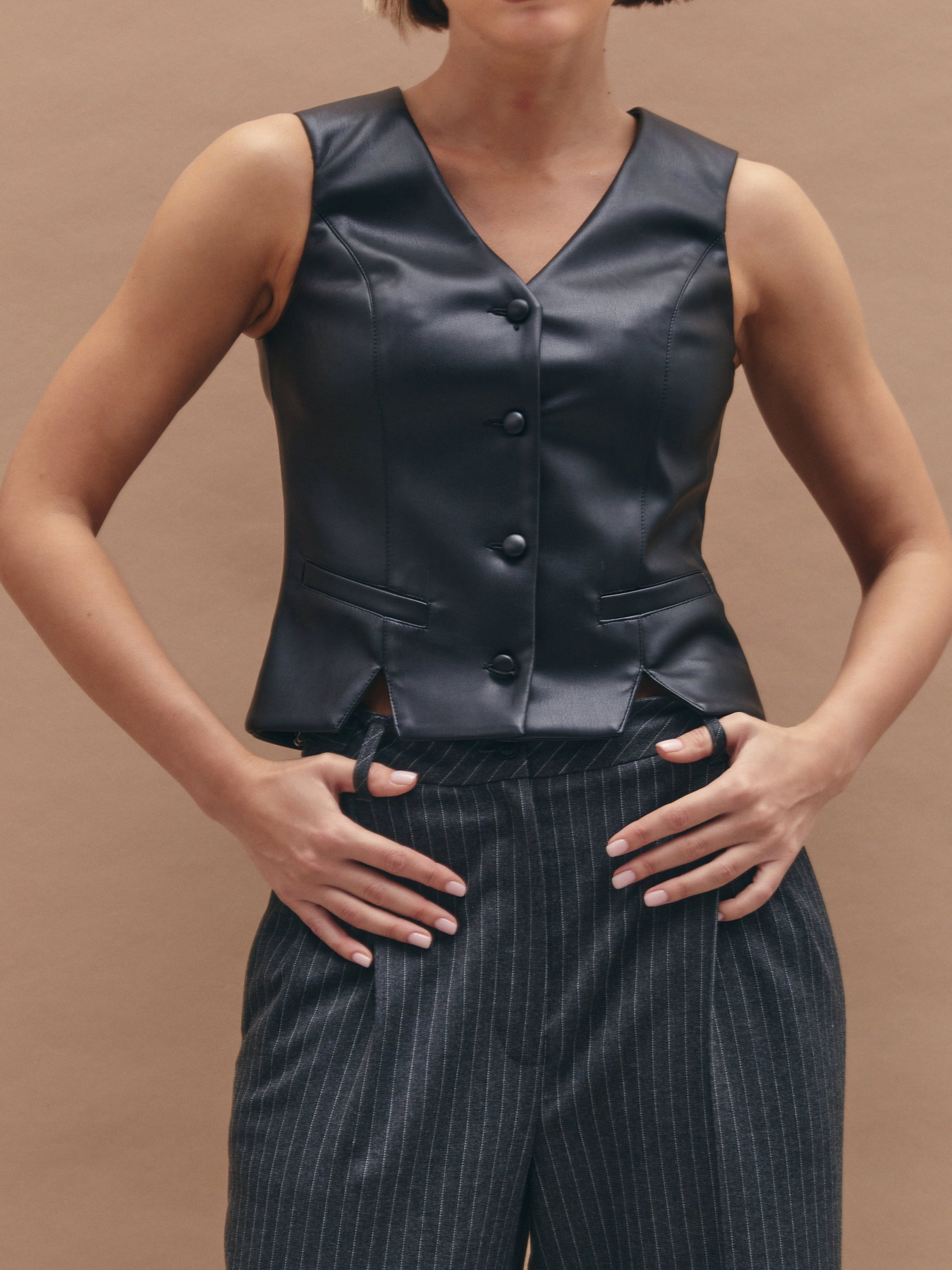 Жилет классический Gepur модель 47082 Фото