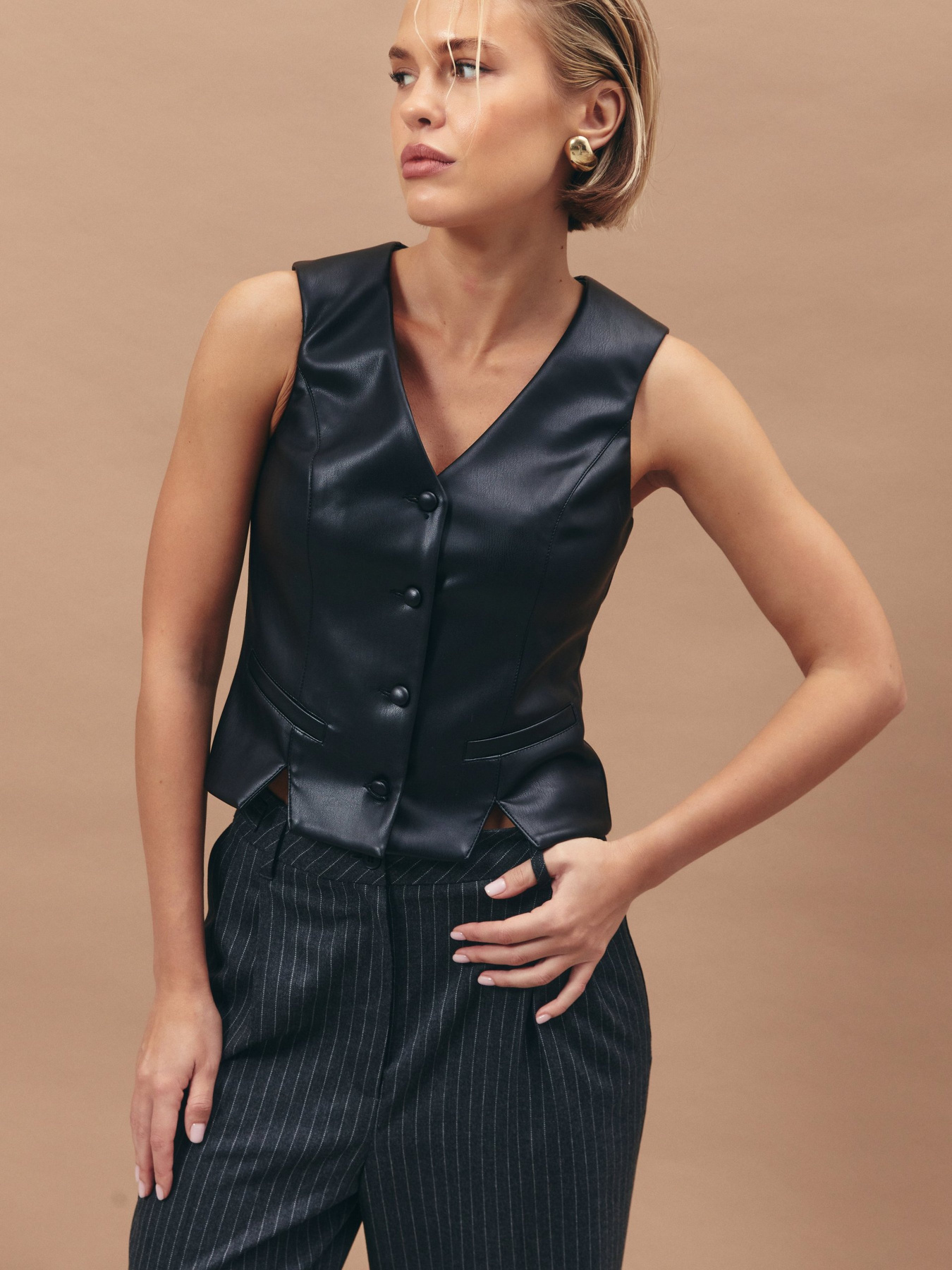 Класичний жилет Gepur модель 47082 Фото