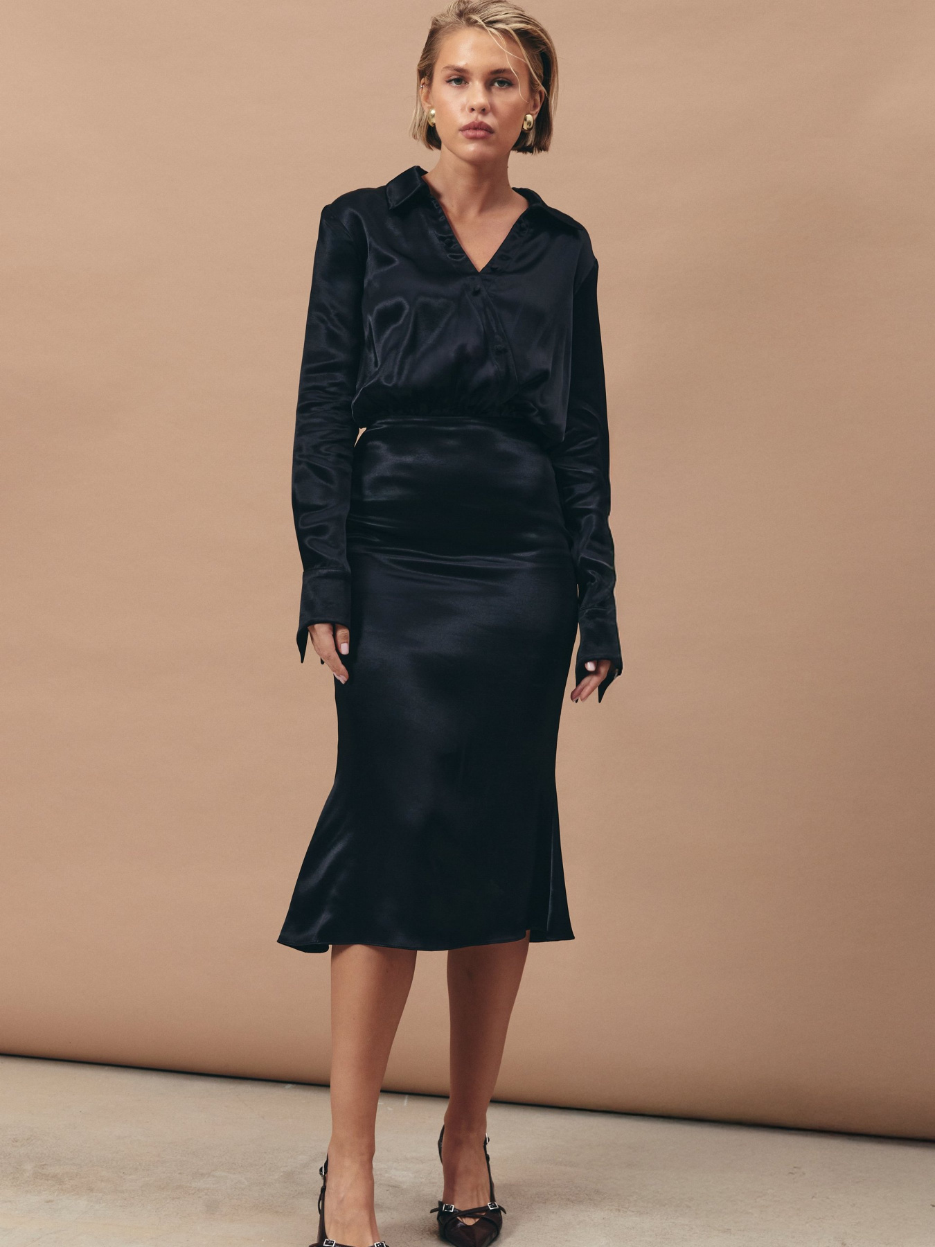 Сукня міді Gepur модель 46885 Сукня міді Gepur модель 46885 Фото