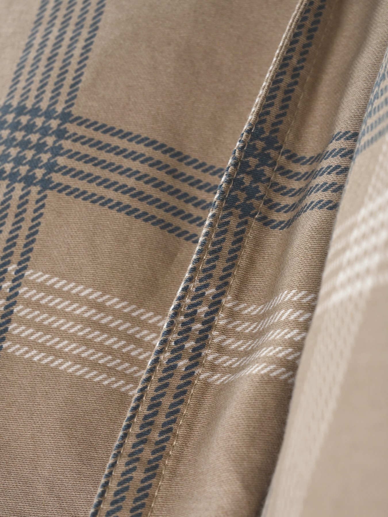 Наволочка "Тартан" из натурального вареного сатина MBM HOME модель BL-P-04 GRAY/BEIGE Наволочка "Тартан" из натурального вареного сатина MBM HOME модель BL-P-04 GRAY/BEIGE Фото