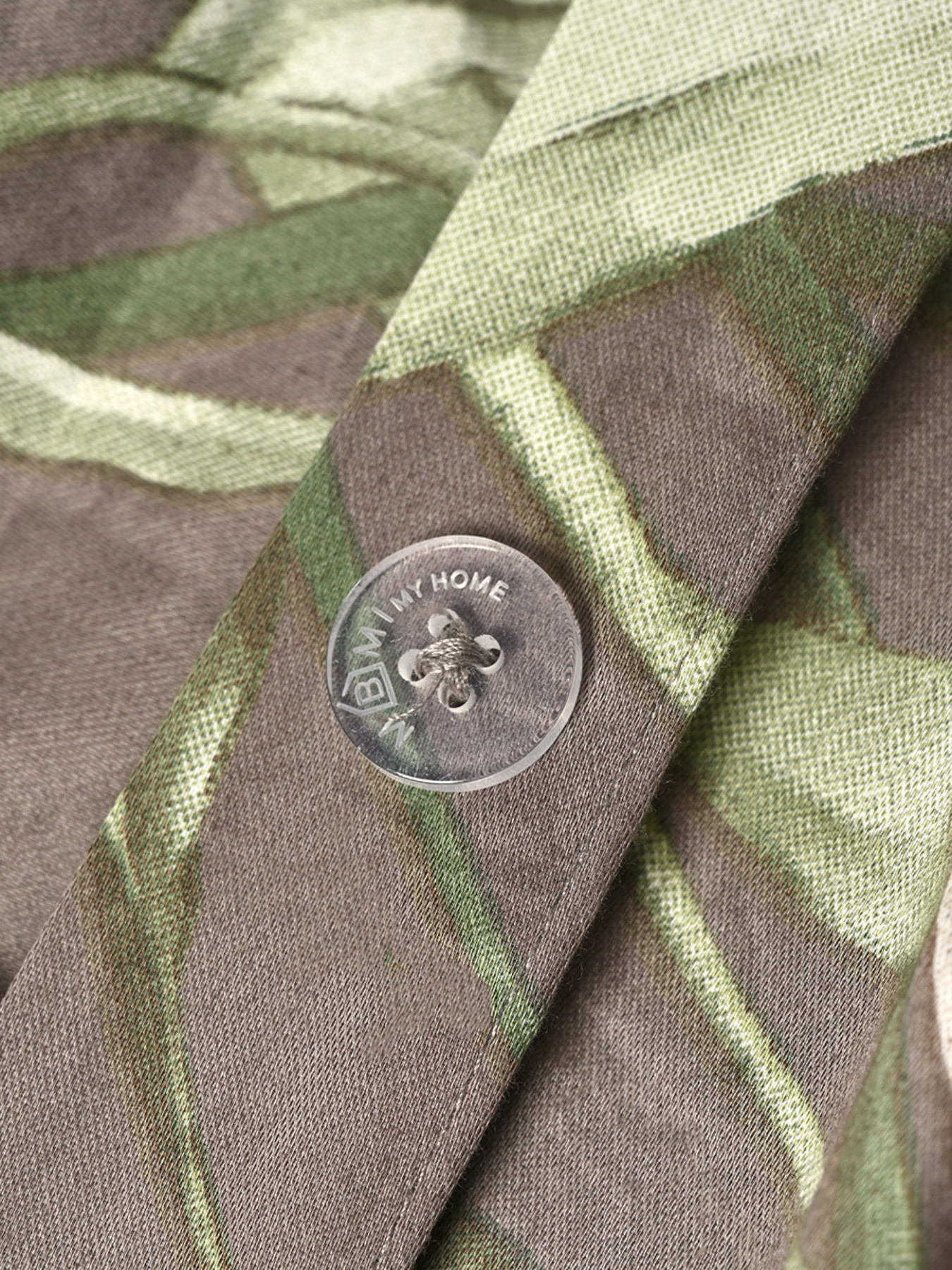 Пододеяльник "Весенний цвет" из натурального сатина MBM MY HOME модель BL-DC-05/06 GRAY/PRINT Фото