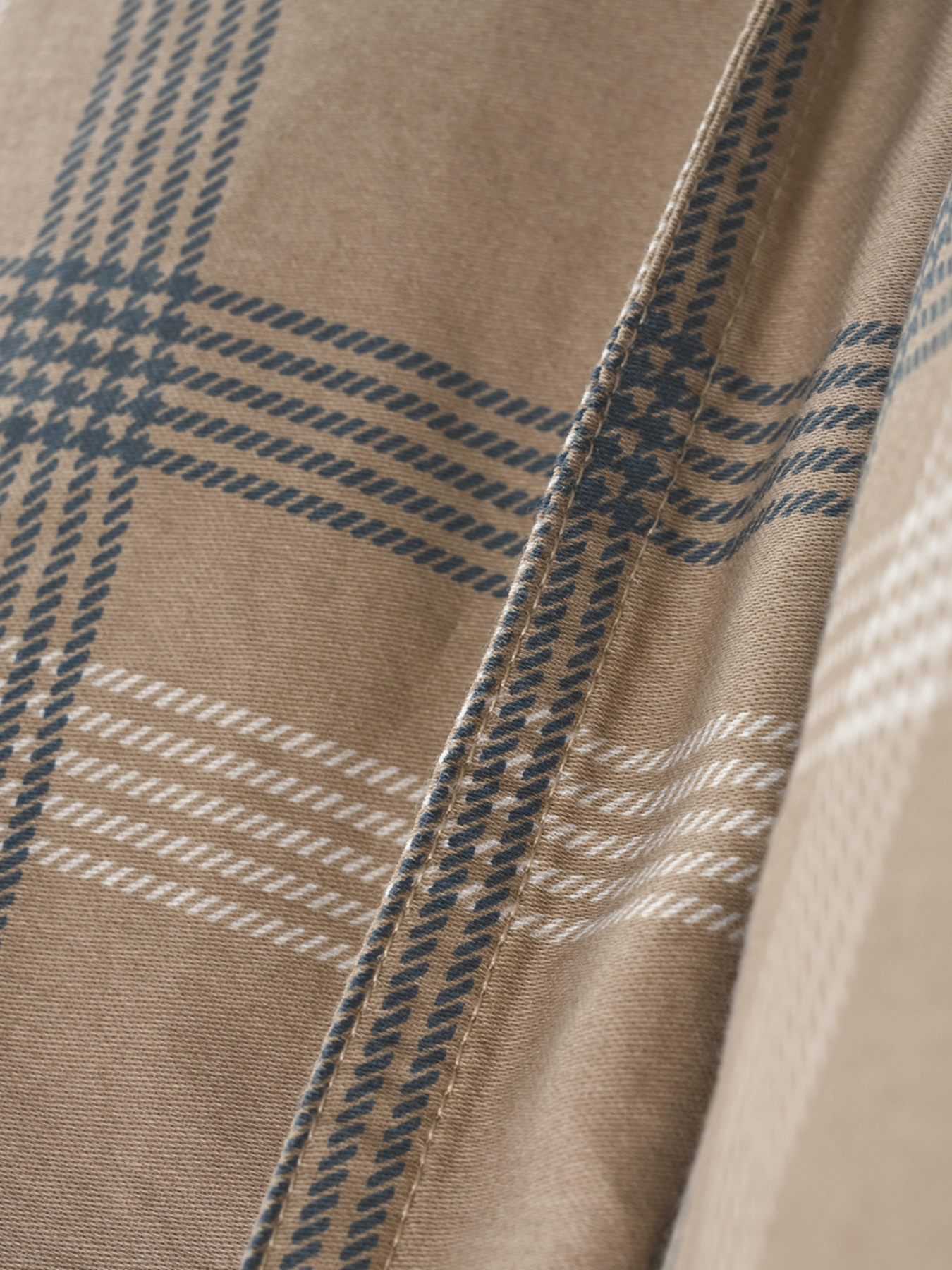 Пододеяльник "Тартан" из натурального вареного сатина MBM HOME модель BL-DC-07/08 GRAY/BEIGE Пододеяльник "Тартан" из натурального вареного сатина MBM HOME модель BL-DC-07/08 GRAY/BEIGE Фото