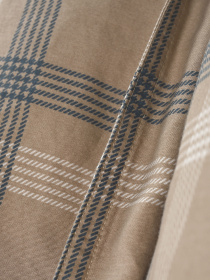 Пододеяльник "Тартан" из натурального вареного сатина MBM HOME модель BL-DC-07/08 GRAY/BEIGE Пододеяльник "Тартан" из натурального вареного сатина MBM HOME модель BL-DC-07/08 GRAY/BEIGE Фото