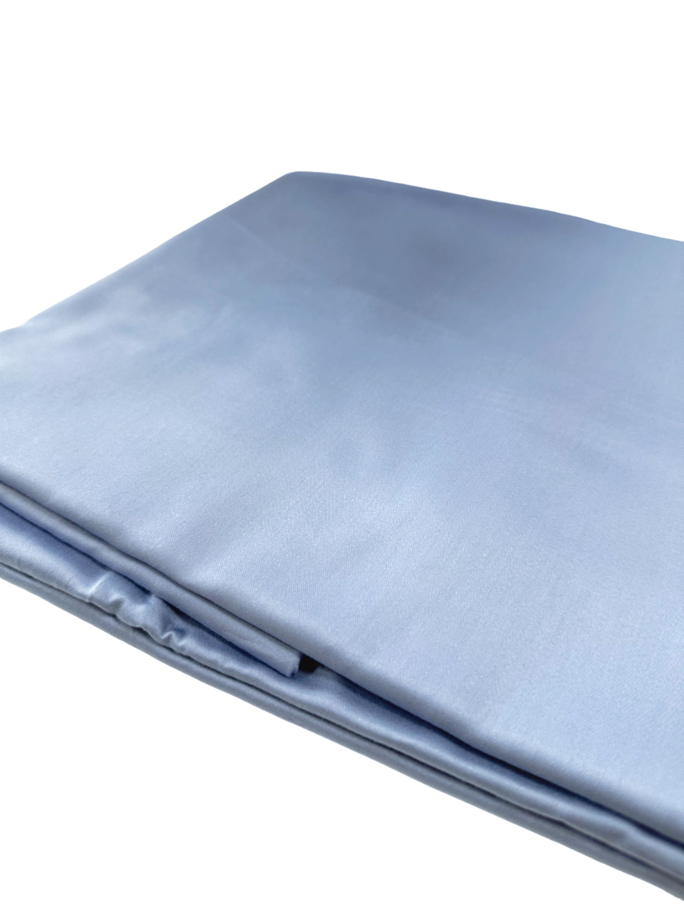 Простынь "Магия леса" из натурального сатина MBM HOME модель BL-FS-01/02 BLUE Фото