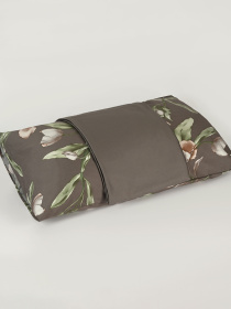 Простирадло "Весняний цвіт" з натурального сатину MBM HOME модель BL-FS-05/06 GRAY Простирадло "Весняний цвіт" з натурального сатину MBM HOME модель BL-FS-05/06 GRAY Фото