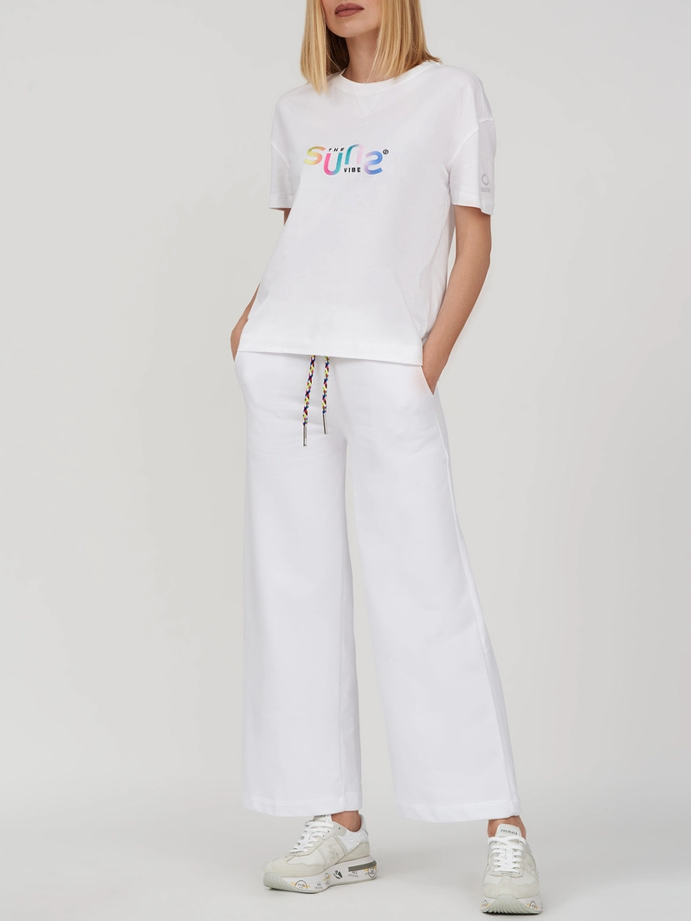 Штаны спортивные Suns Boards модель PFS41028D_WHITE Фото