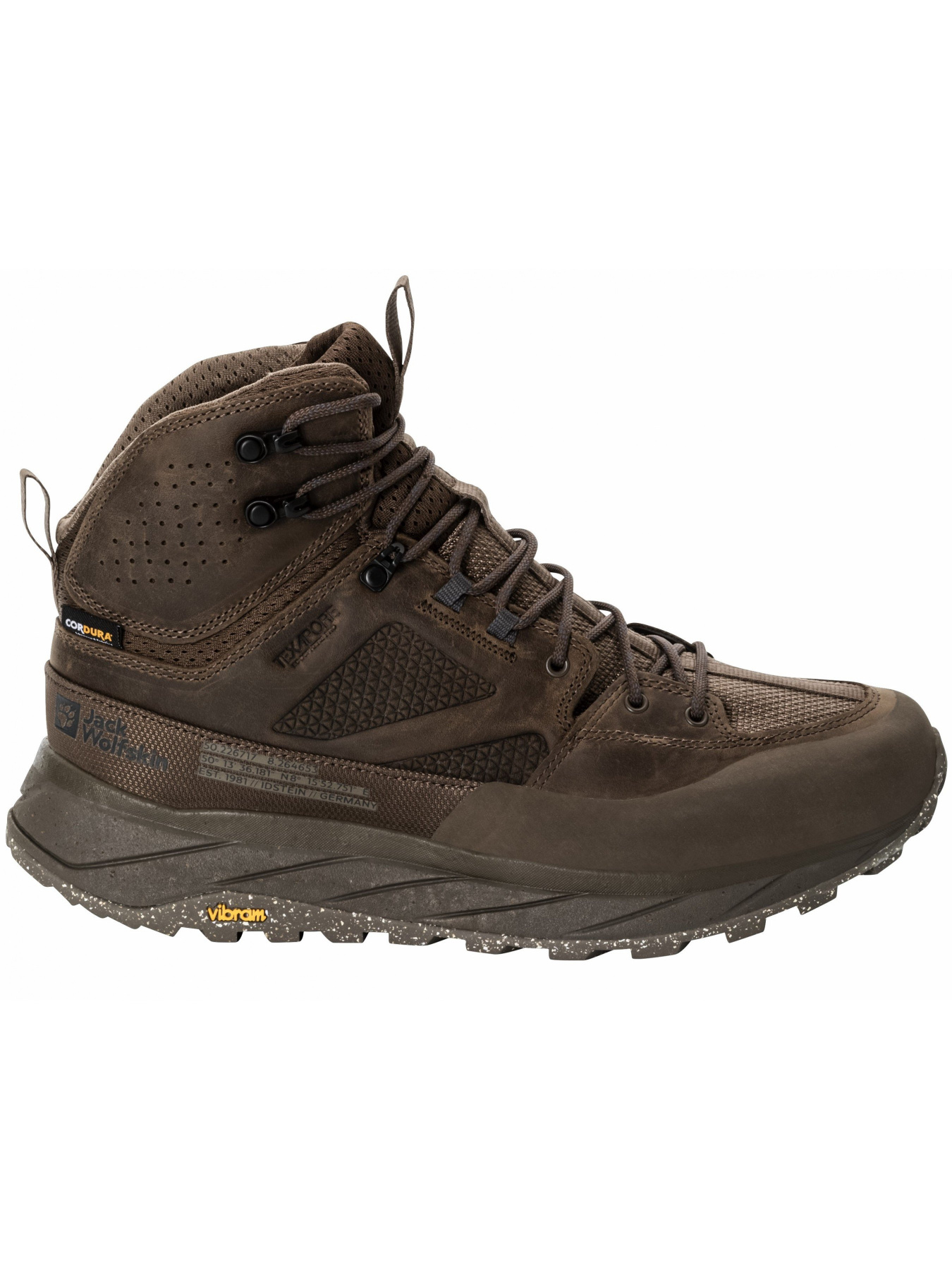 Черевики Jack Wolfskin Terraquest Texapore Mid модель 4056381_5178 Фото