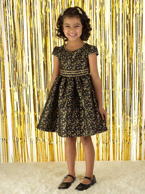 Платье миди Rachel Riley модель GDR609BKAAC Фото