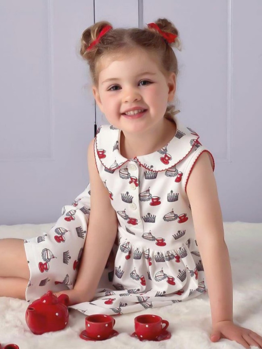 Платья Rachel Riley модель RRHCIDR23REG Y-IVR Фото