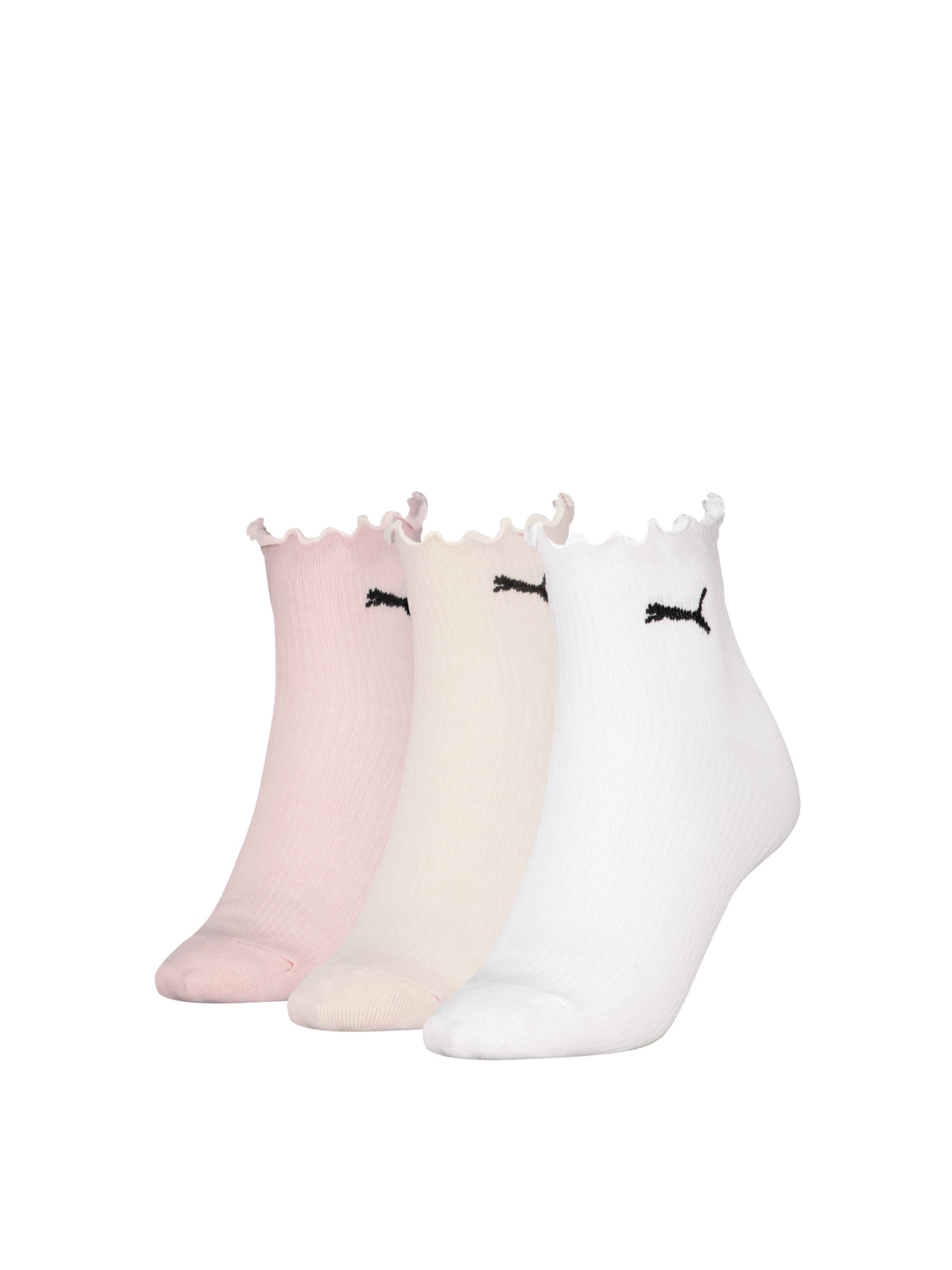 Набор носков PUMA Women Ruffle Quarter 3p модель 938561 Набор носков PUMA Women Ruffle Quarter 3p модель 938561 Фото