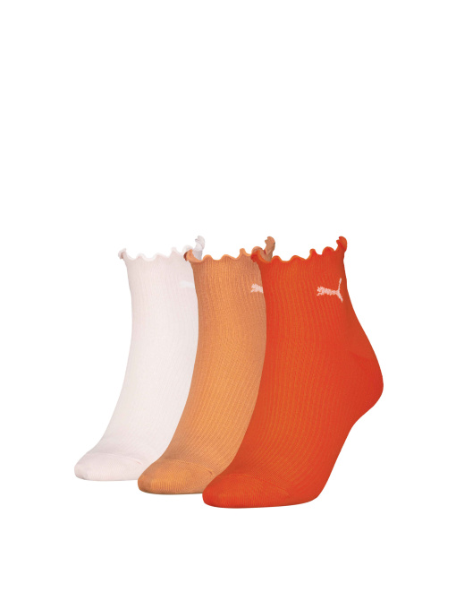 Набор носков PUMA Women Ruffle Quarter 3p модель 938561 Фото