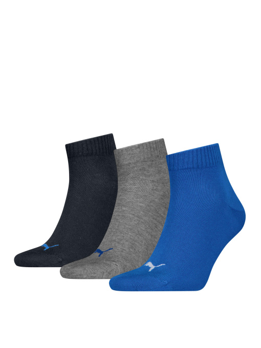 Набор носков PUMA Unisex Quarter Plain 3p модель 938589 Фото