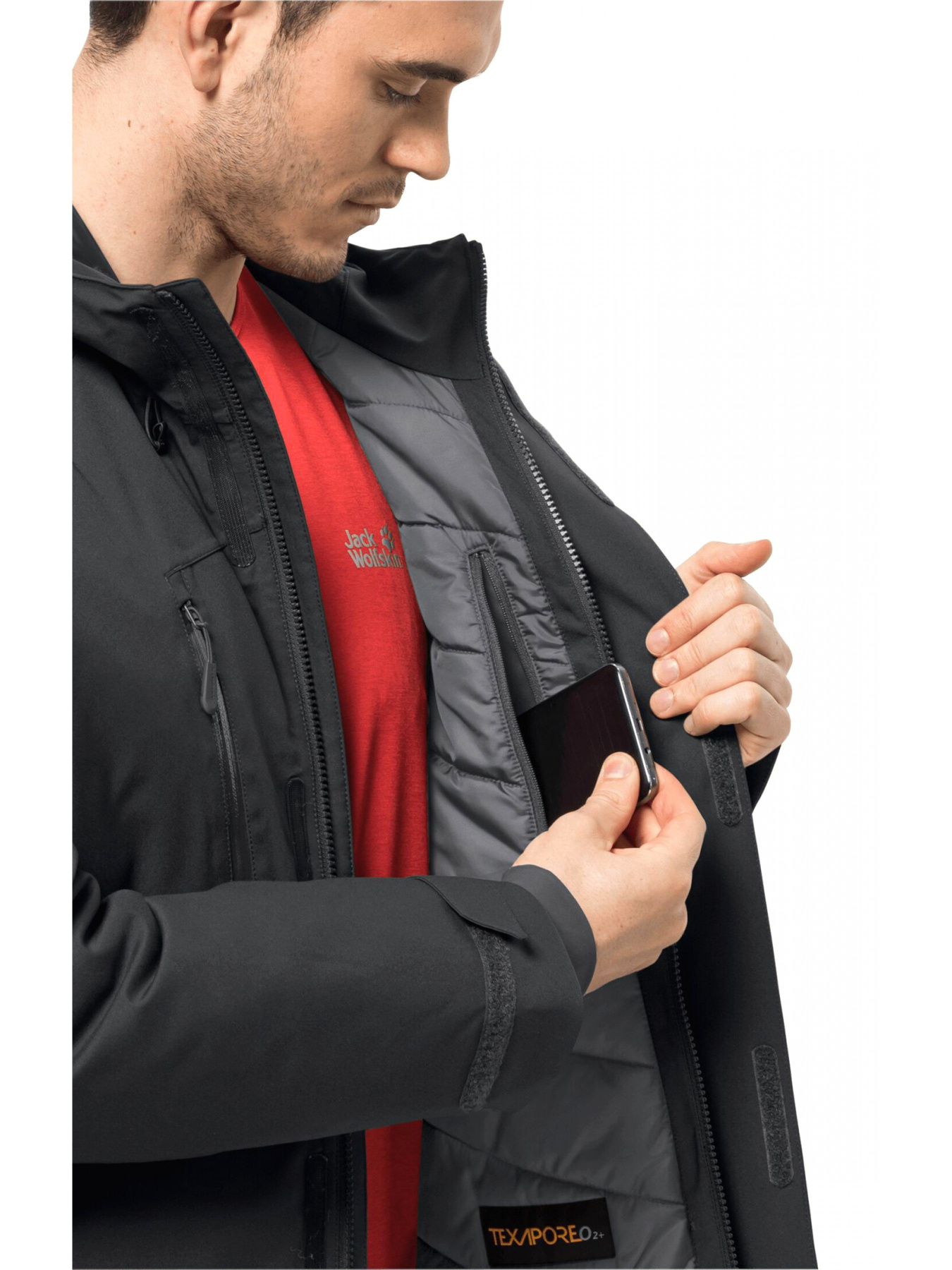 Пуховик Jack Wolfskin Troposphere Ins Jkt модель 1115321_6000 Фото