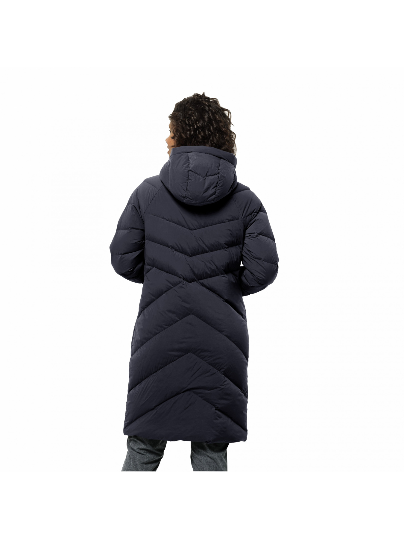 Пуховик Jack Wolfskin Marienplatz coat w модель 1206971_1010 Фото
