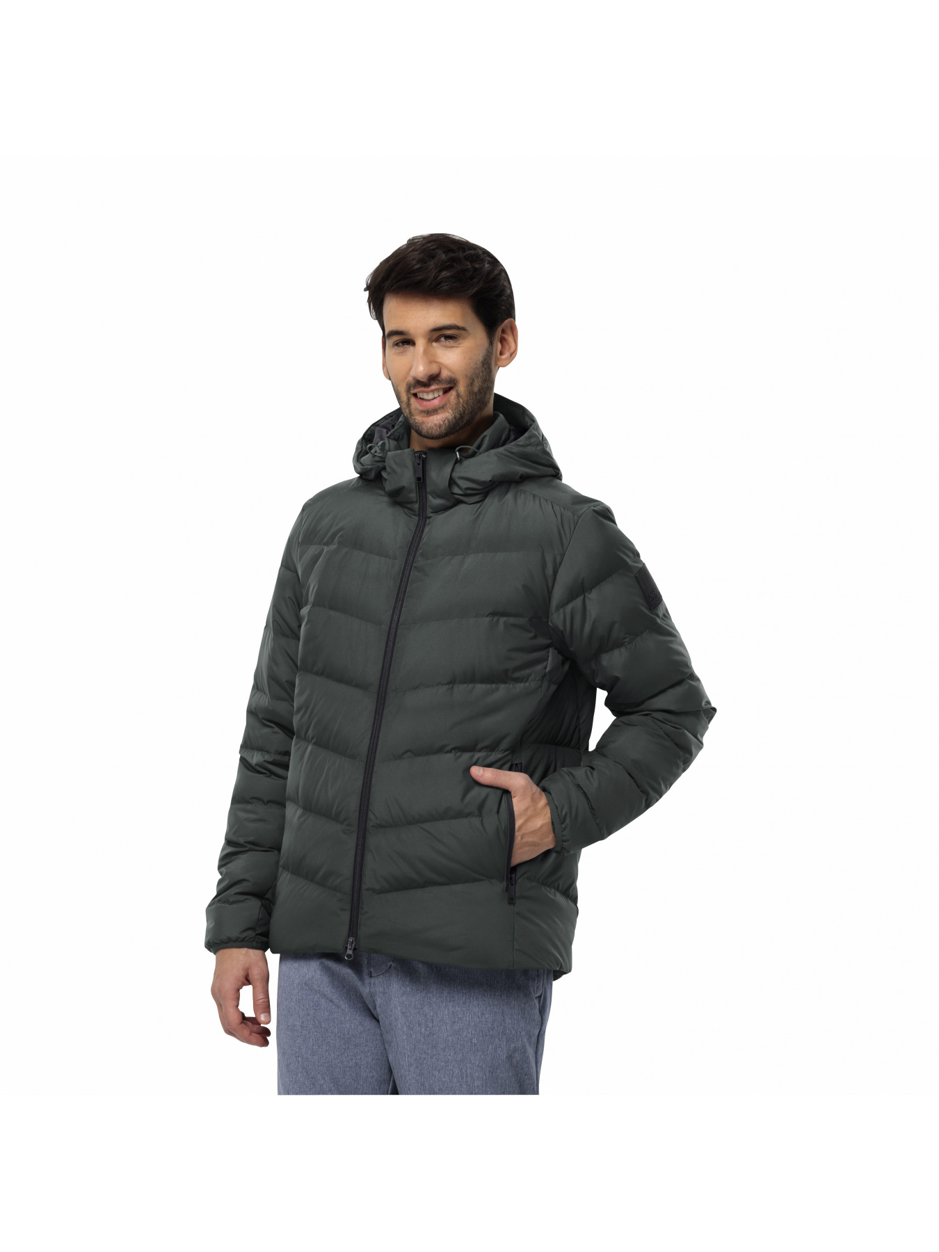 Пуховик Jack Wolfskin Colonius jkt m модель 1207431_4136 Фото