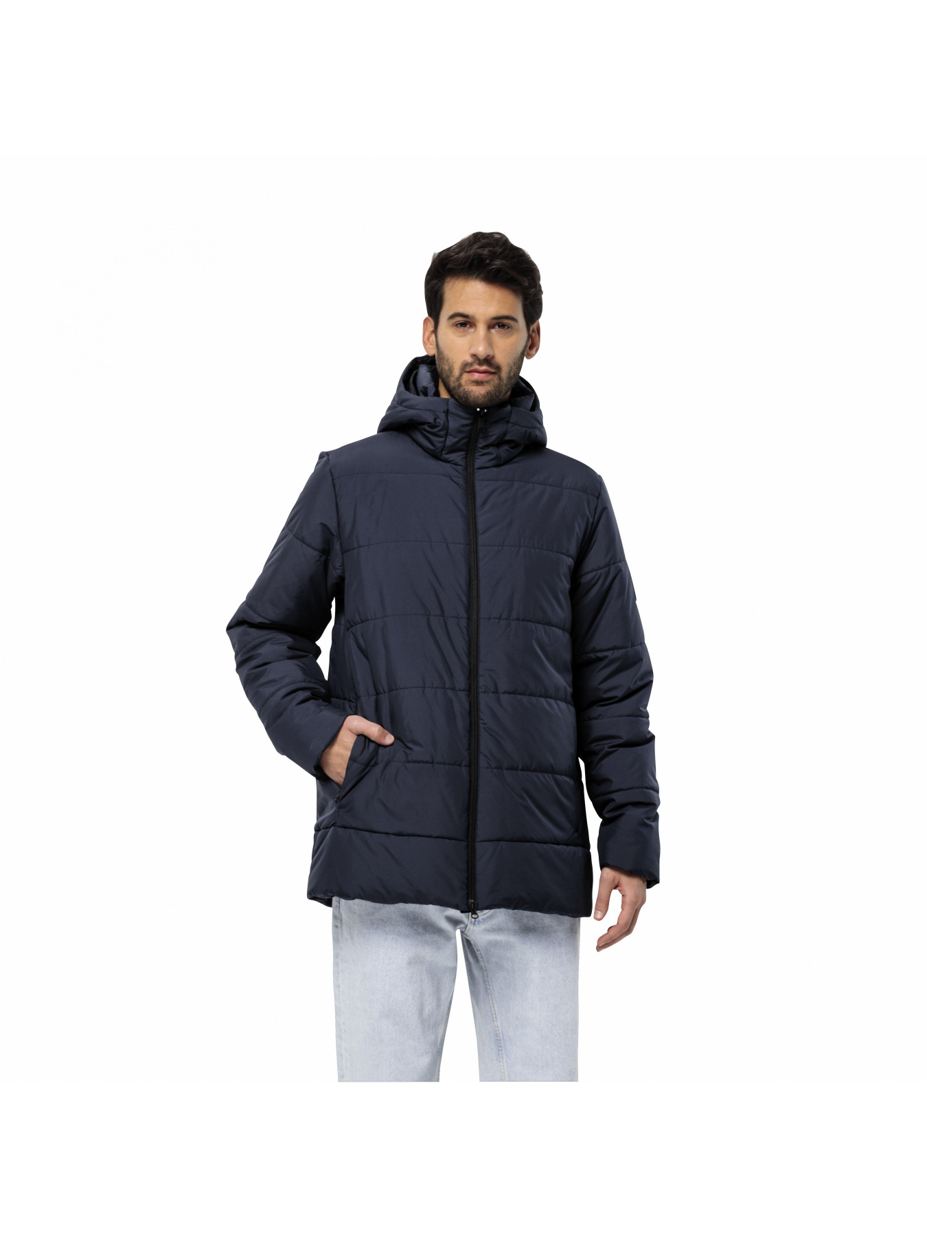 Пуховик Jack Wolfskin Deutzer Long Jkt модель 1207451_1010 Фото