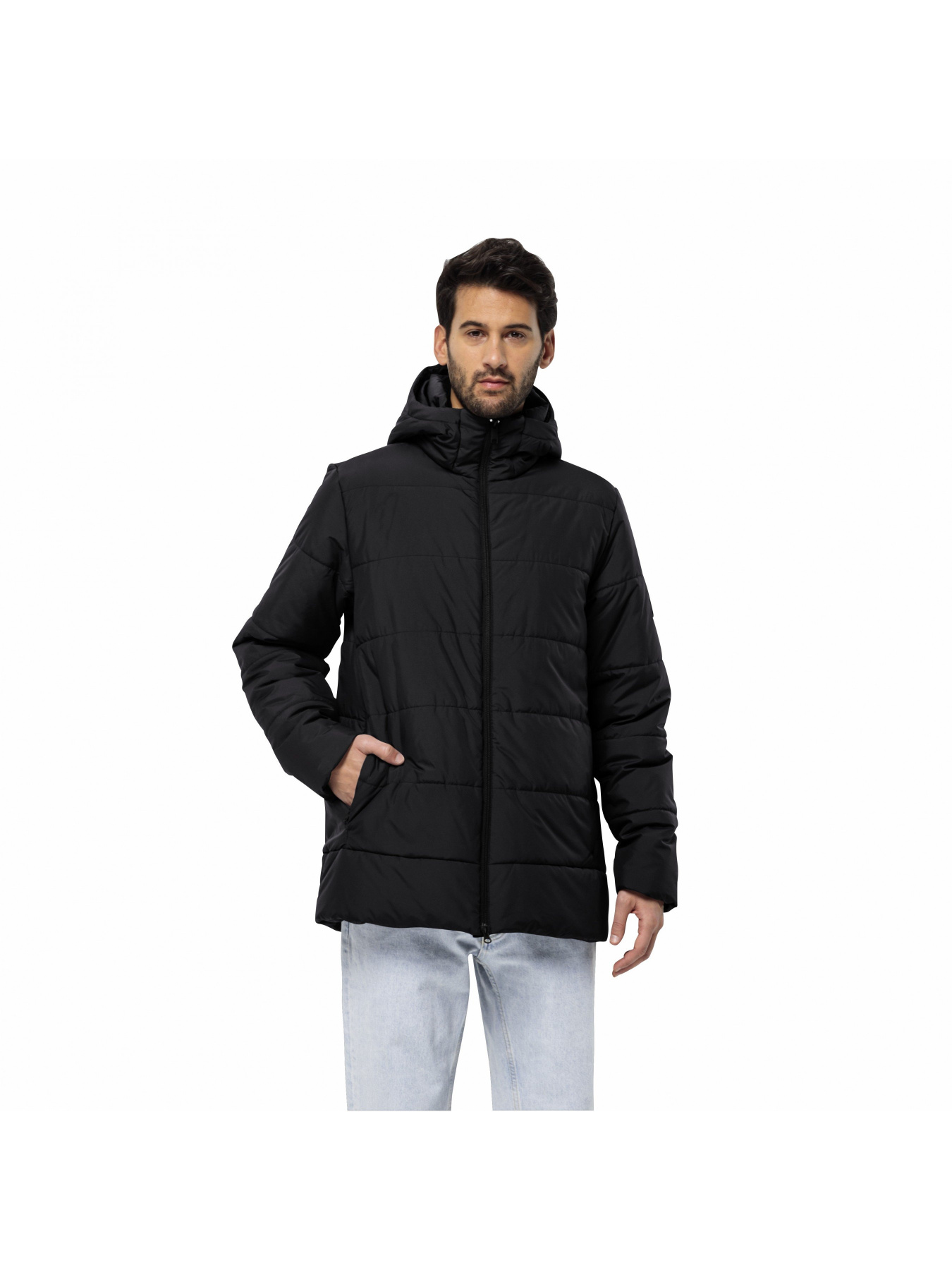 Пуховик Jack Wolfskin Deutzer Long Jkt модель 1207451_6000 Фото