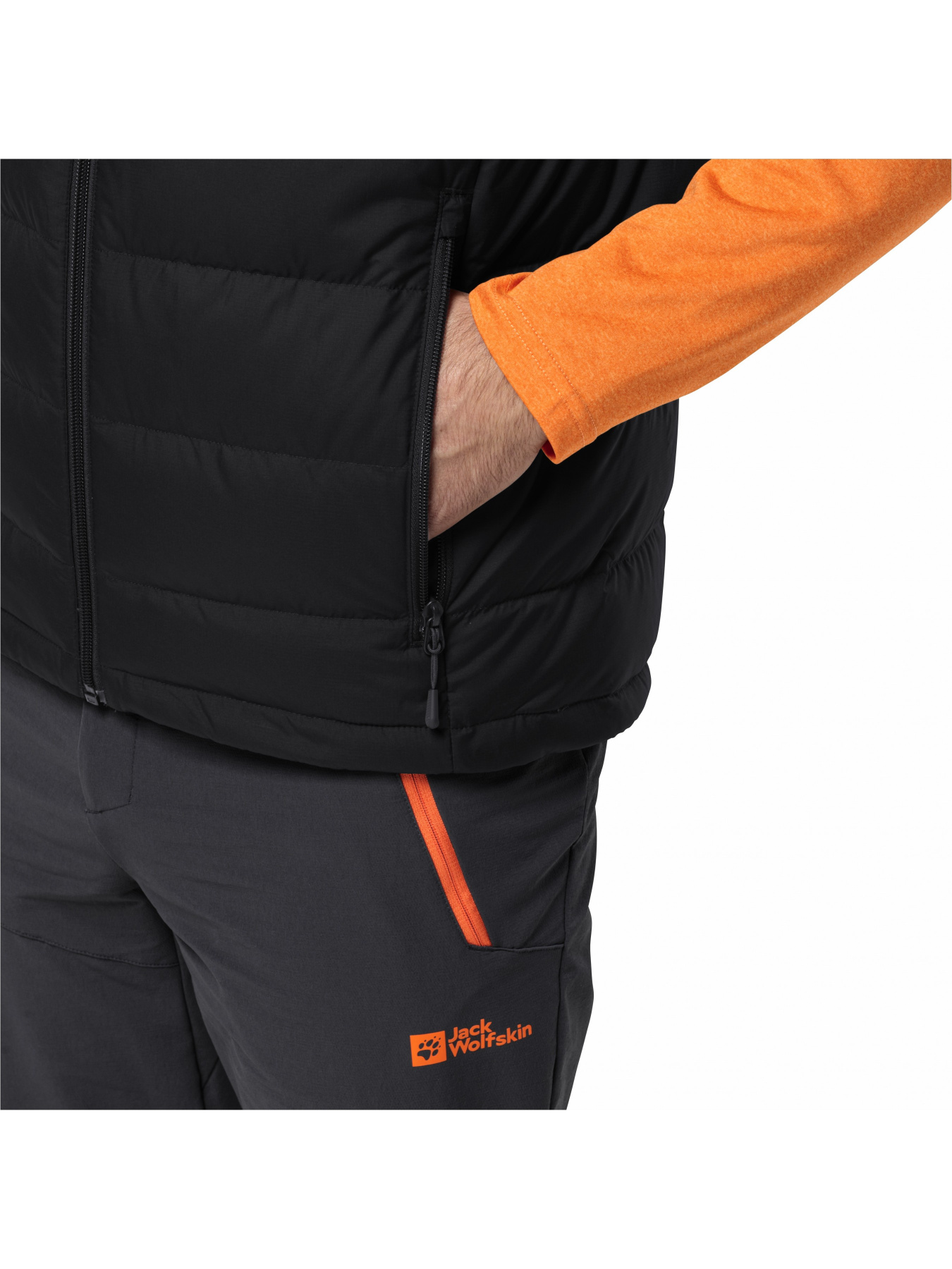 Жилет с утеплителем Jack Wolfskin Ather down vest m rds модель 1207691_6000 Фото