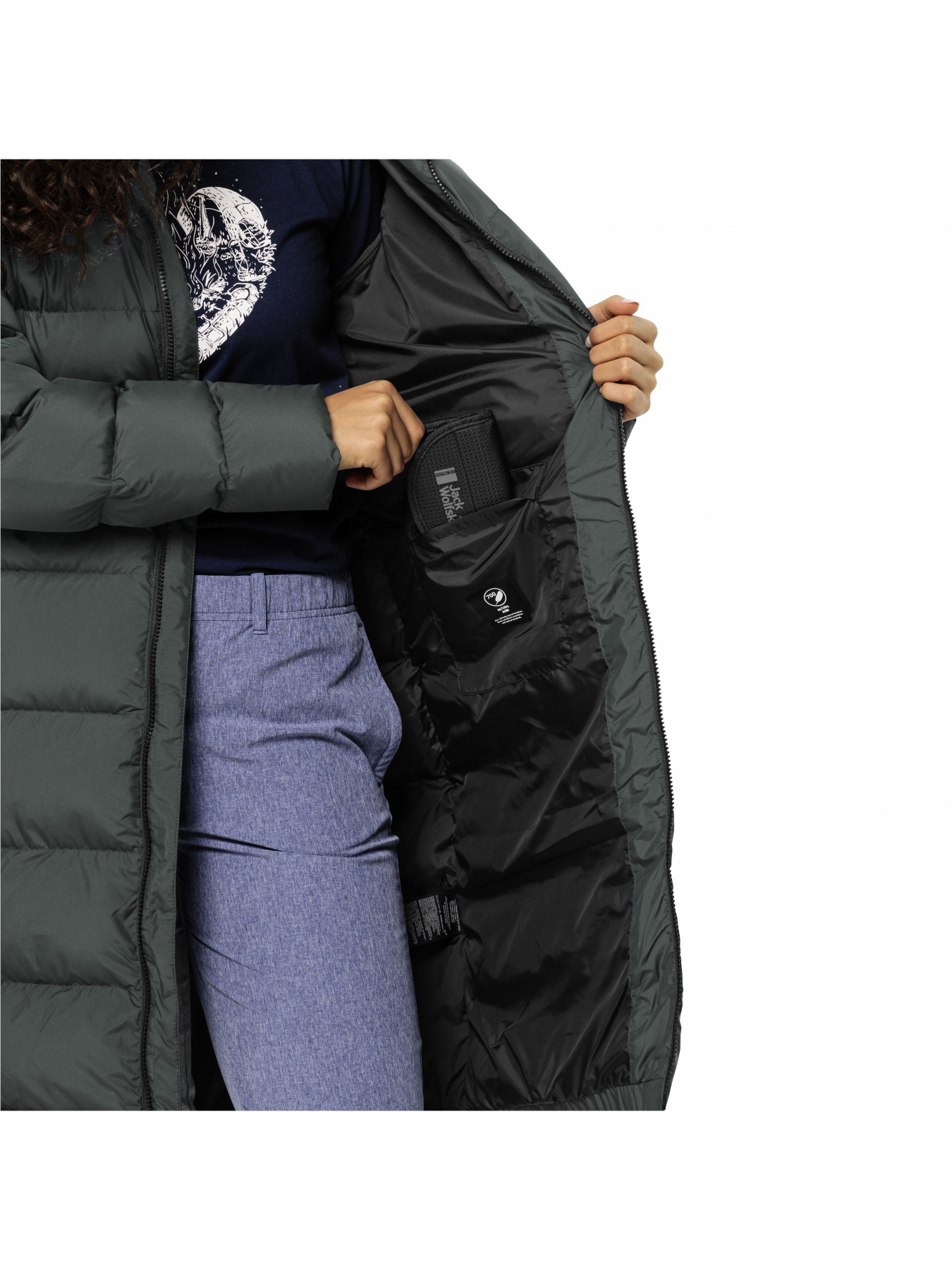 Зимова куртка Jack Wolfskin Frozen Palace Coat модель 1204133_4136 Фото