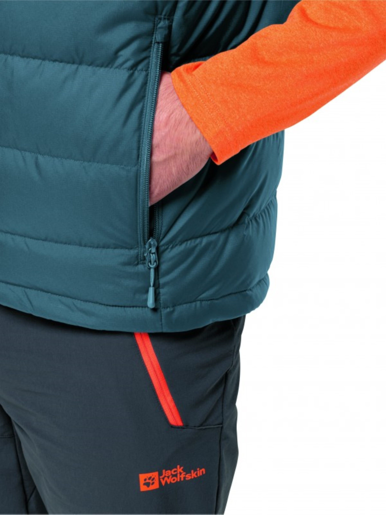 Жилет з утеплювачем Jack Wolfskin Ather модель 1207691_C0412 Фото