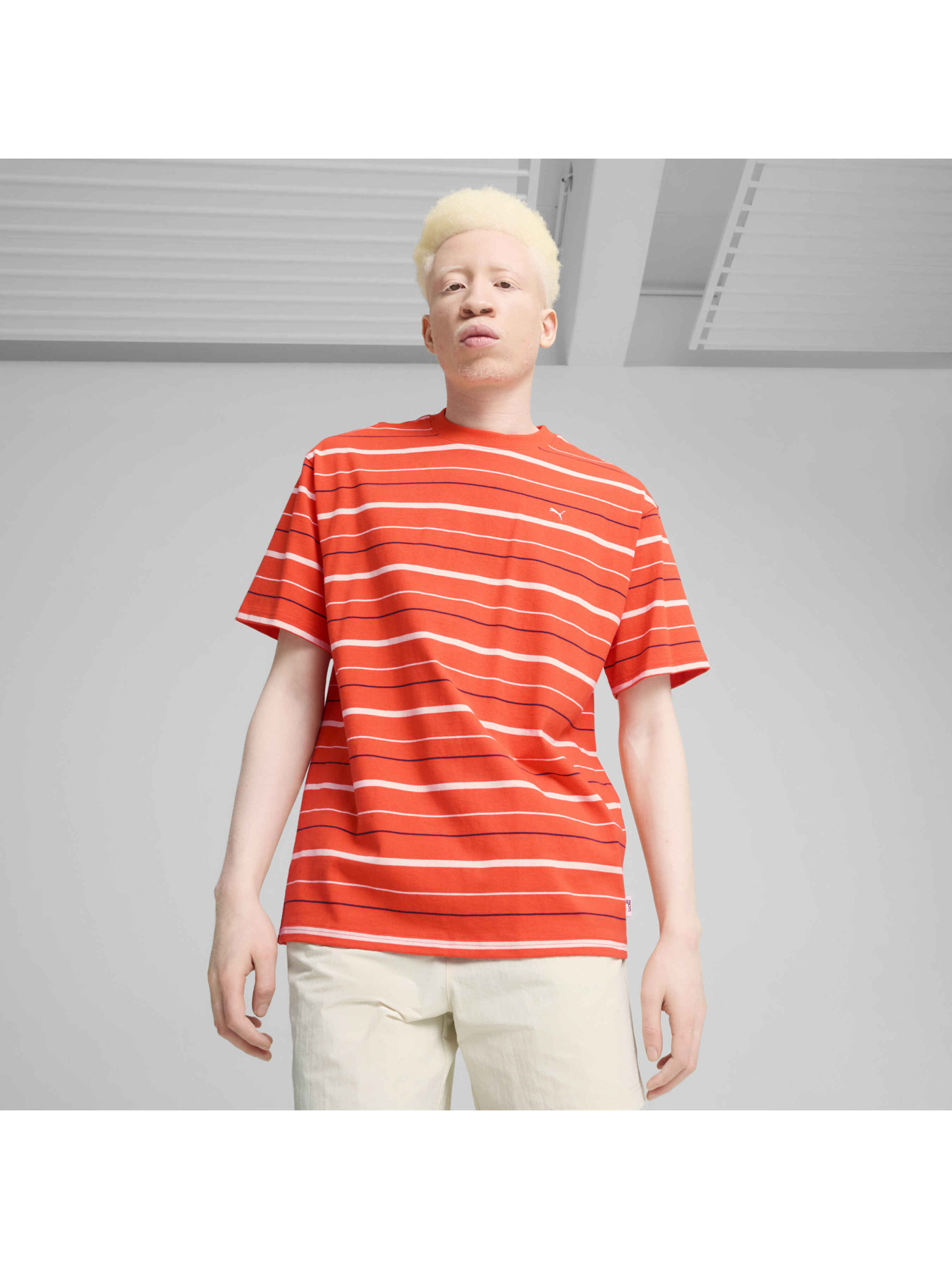 Футболка PUMA Mmq Striped Tee модель 626552 Фото