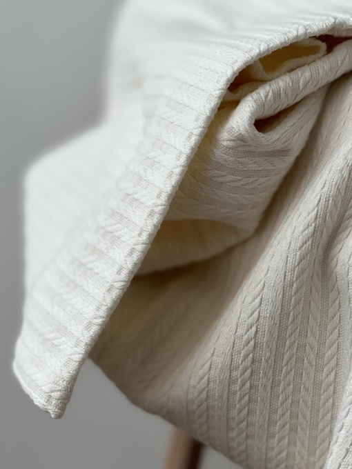 Плед бавовняний Cream OWLED модель CP-1001-C Фото