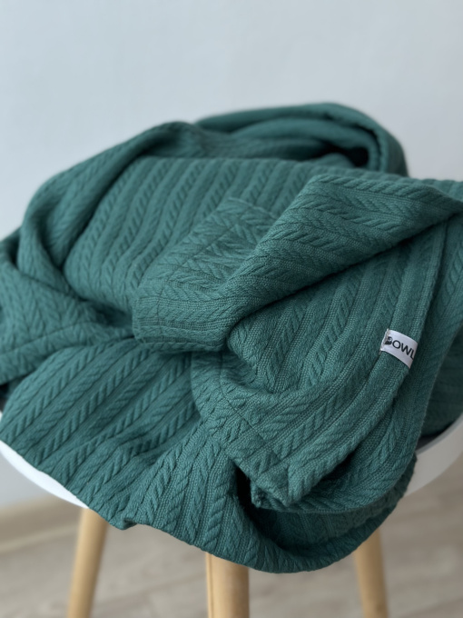 Плед бавовняний Emerald OWLED модель CP-1001-E Фото