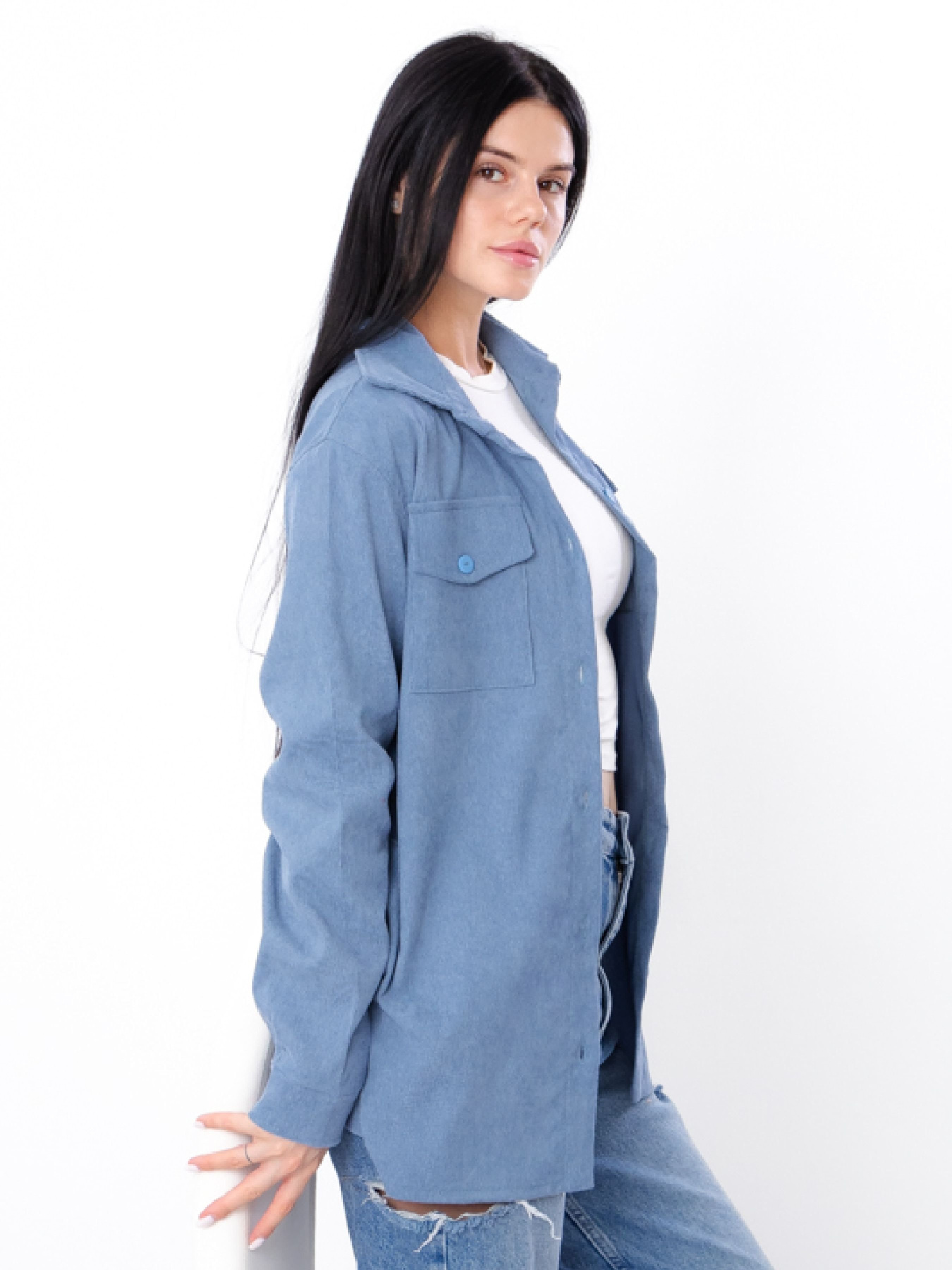 Рубашка Носи своє модель 3378-045-temno-blakitnij Фото